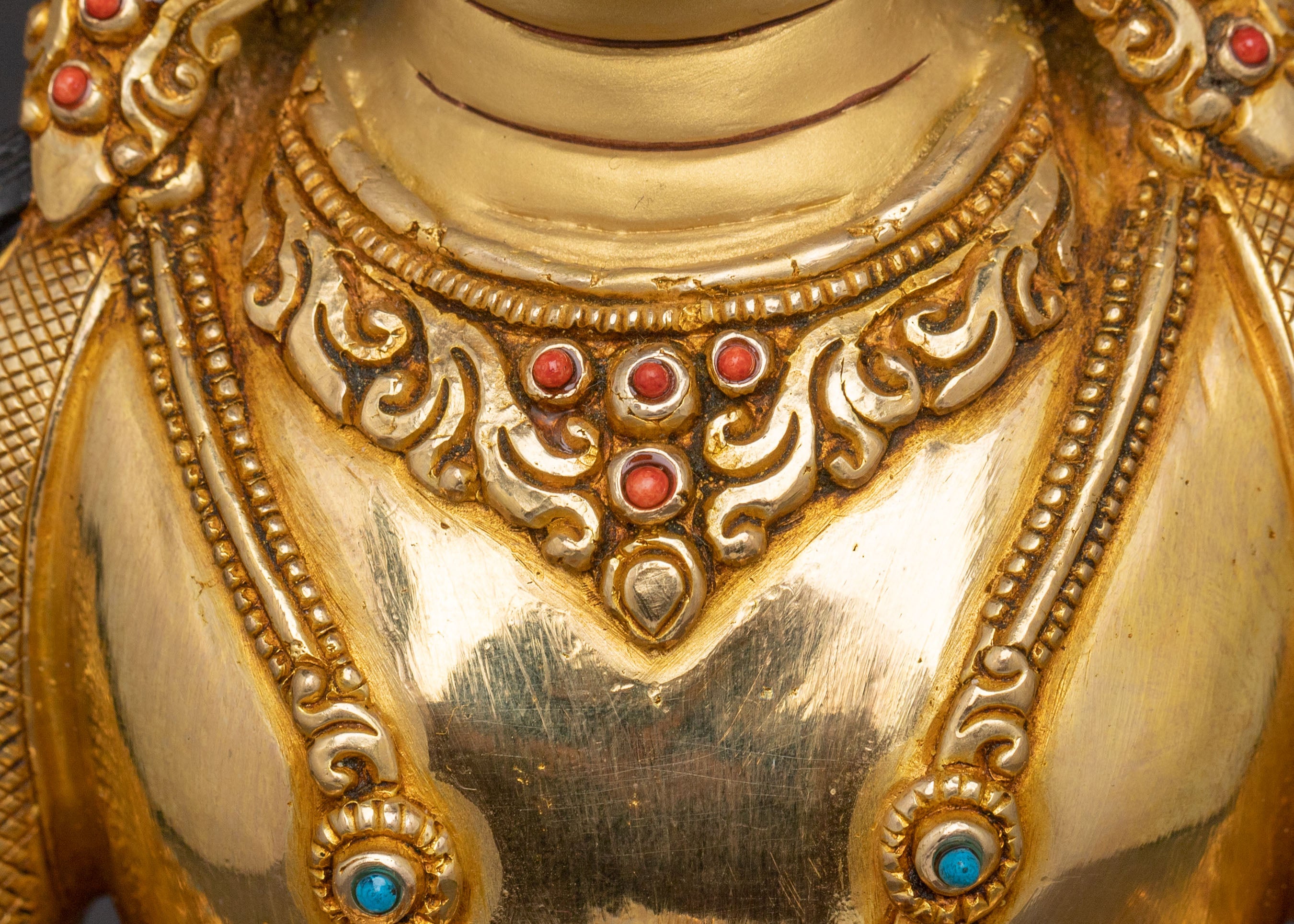 Amitayus Compassion Longevity Statue | Sacred Tibetan Artwork