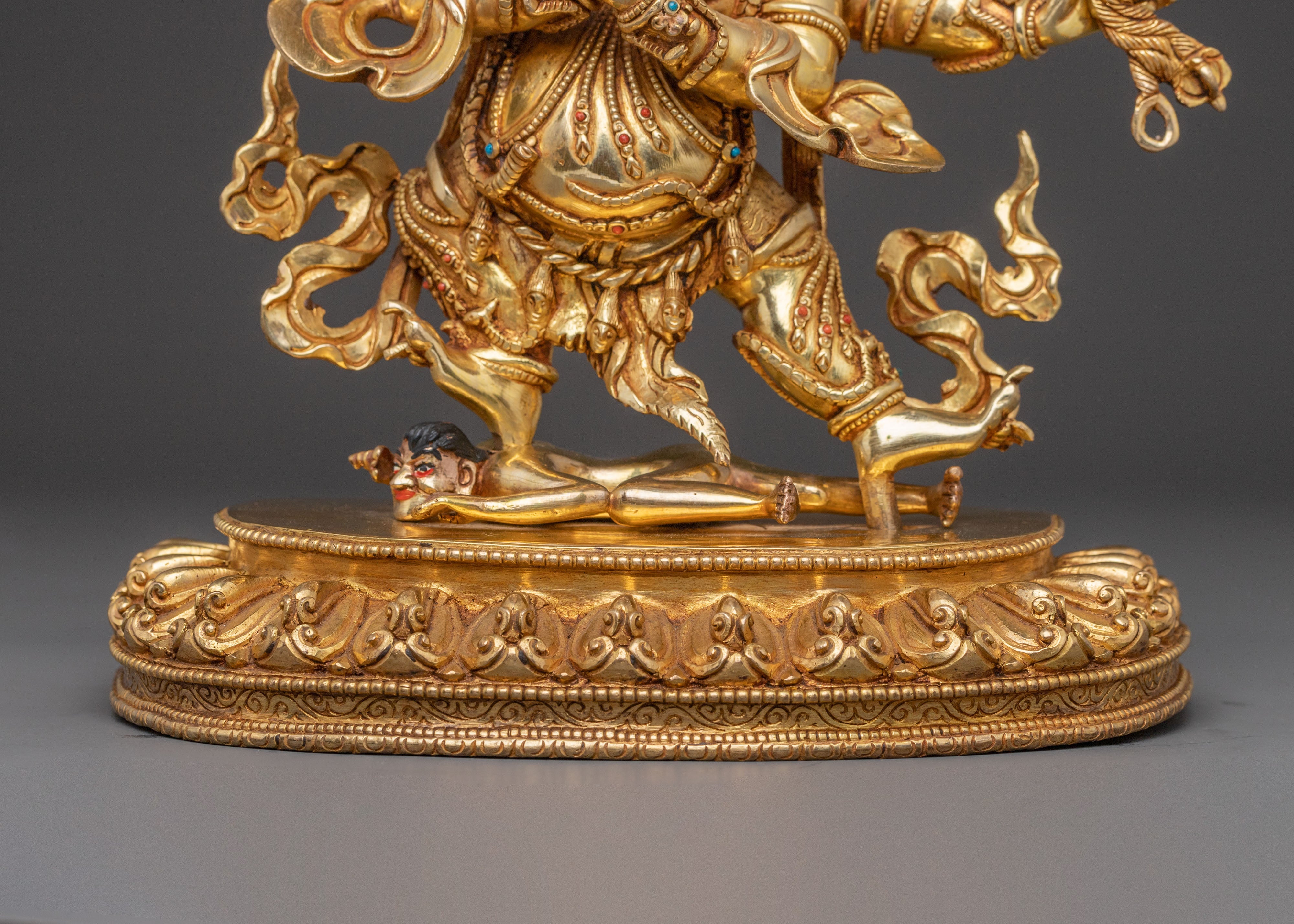 Divine Butadamara Guardian Statue | Sacred Tibetan Buddhist Statue