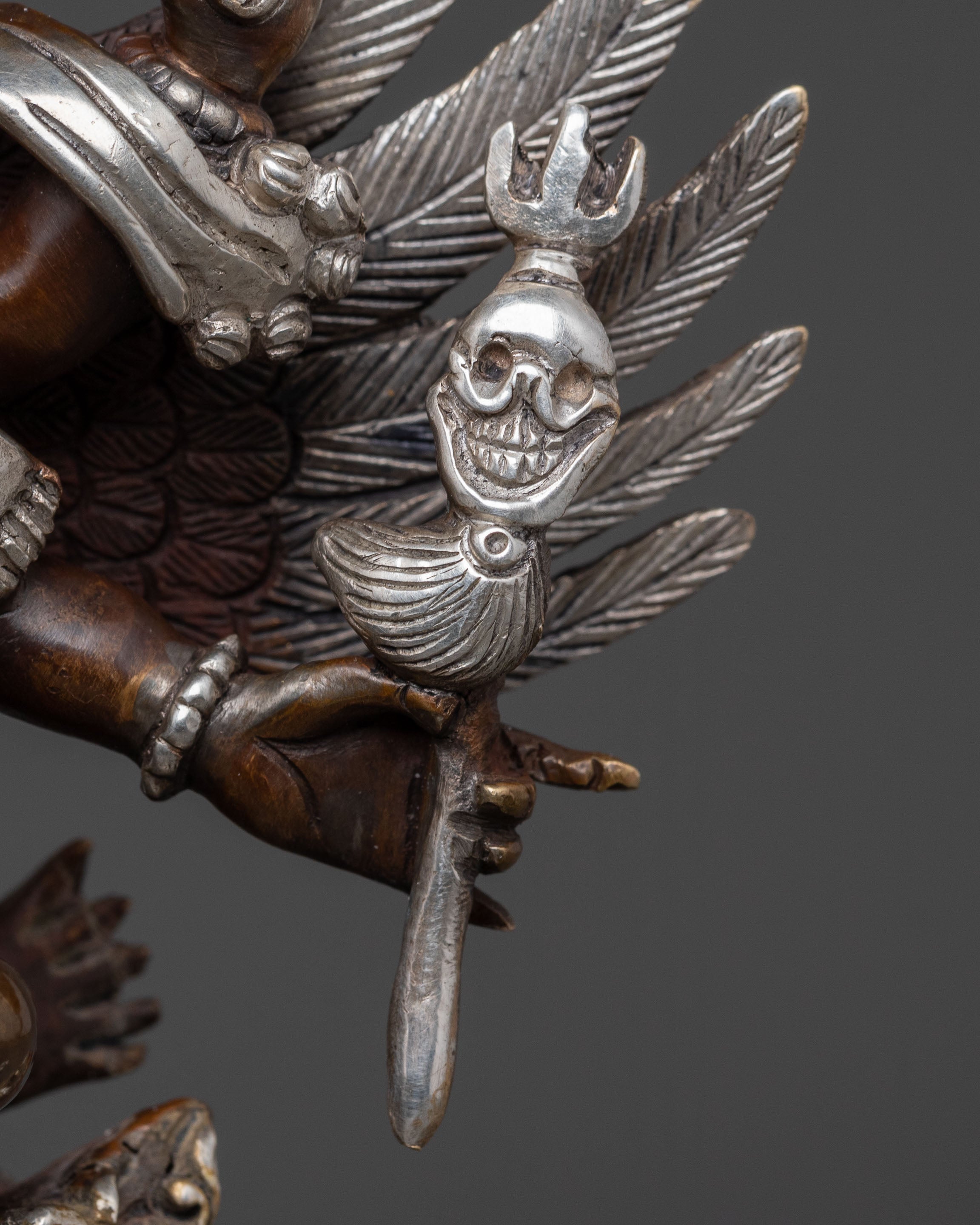 Vajrakilaya Spiritual Statue | Fierce Deity of Transformation