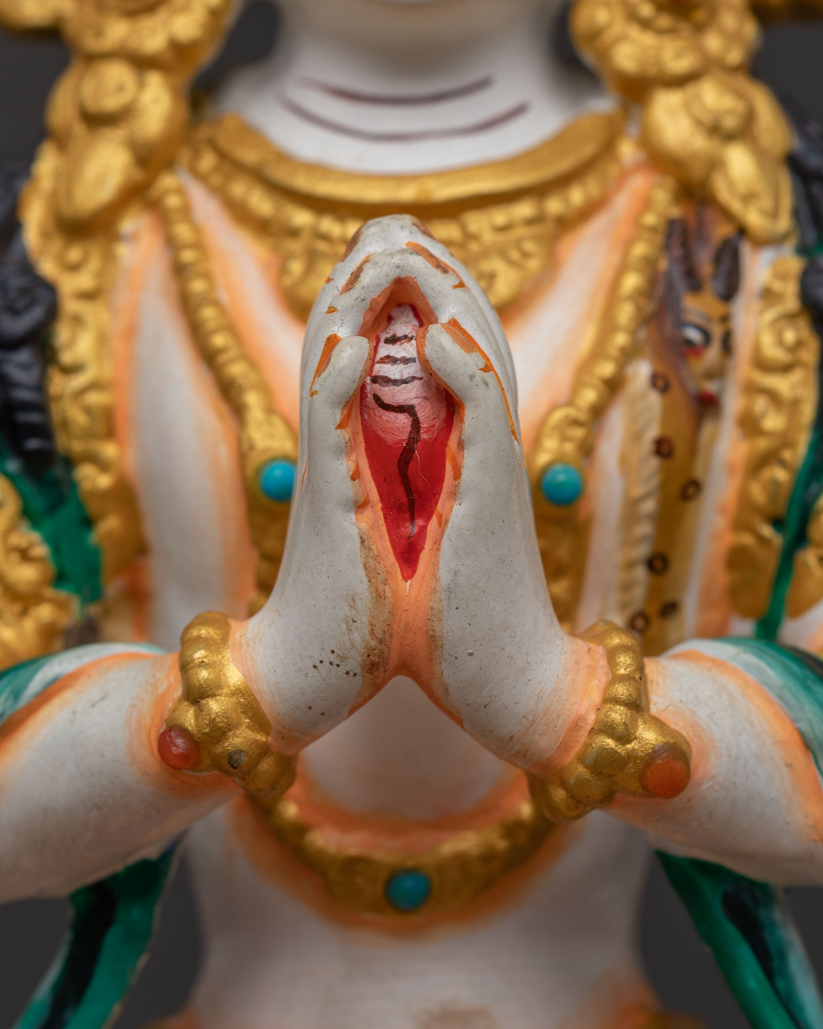 Chenrezig Meditational Statue – Handcrafted Devotion
