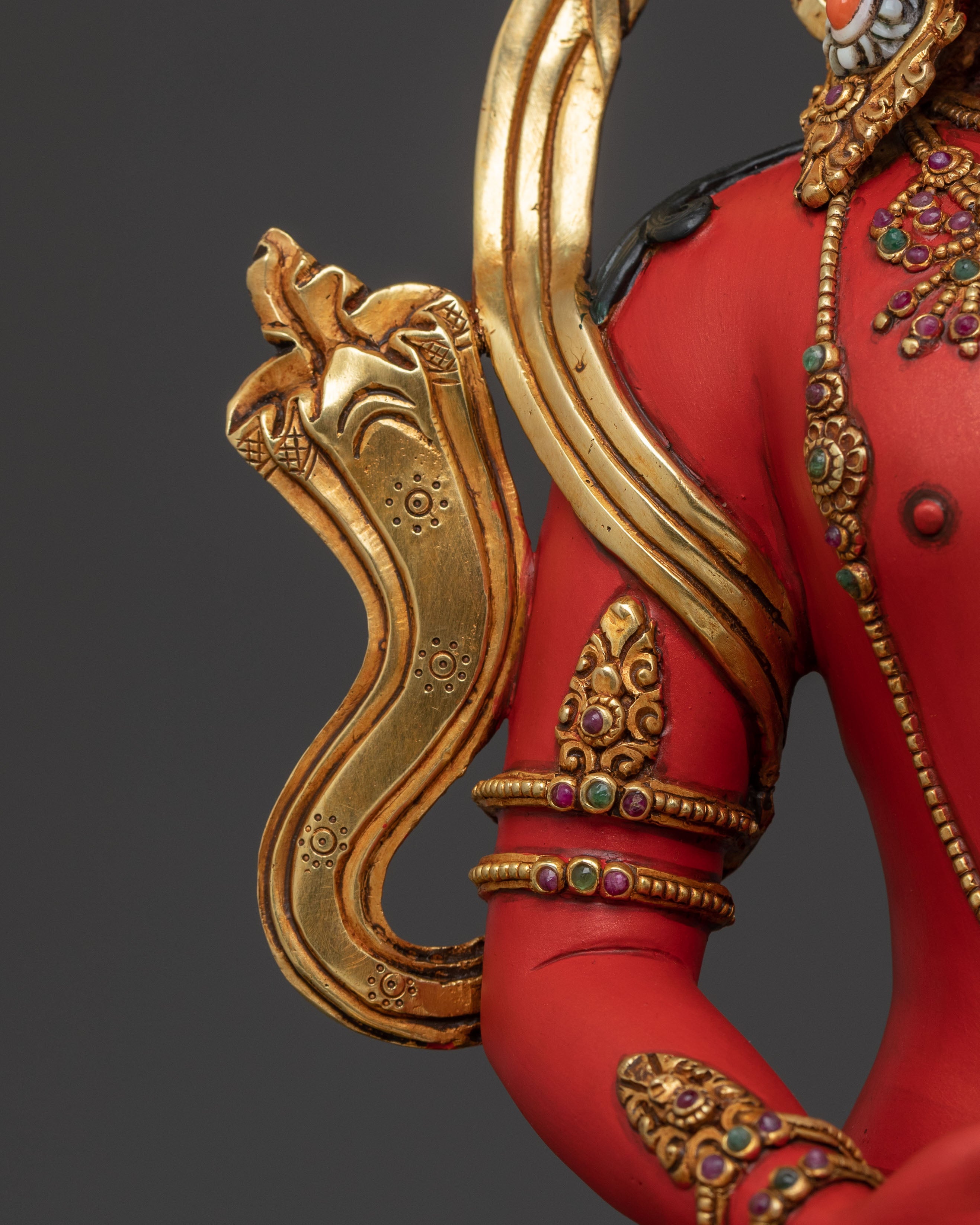 Majestic Amitayus Statue | Spiritual Home Decor