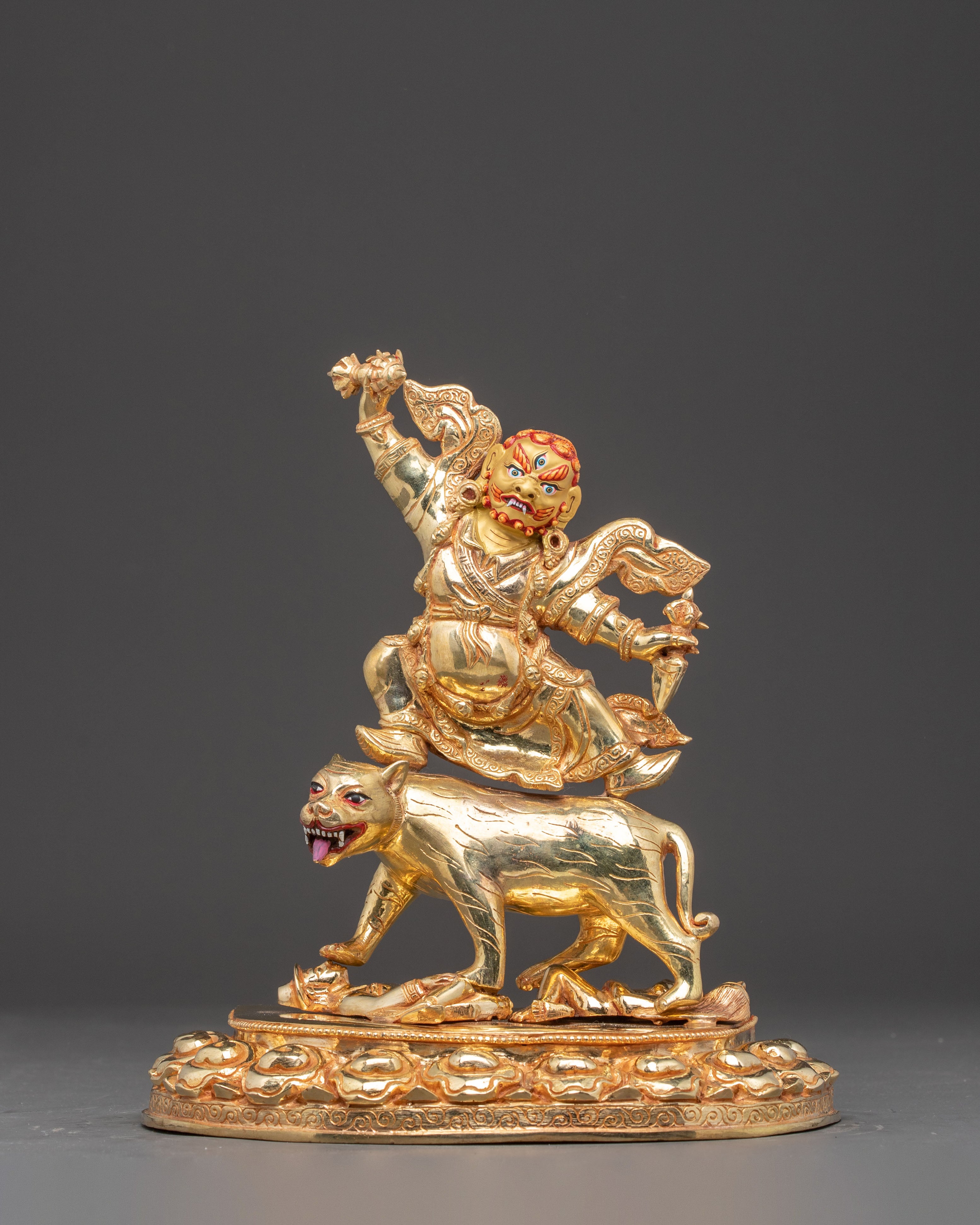 Statue of Dharma Protector Dorje Drolo | Guardian of the Dharma