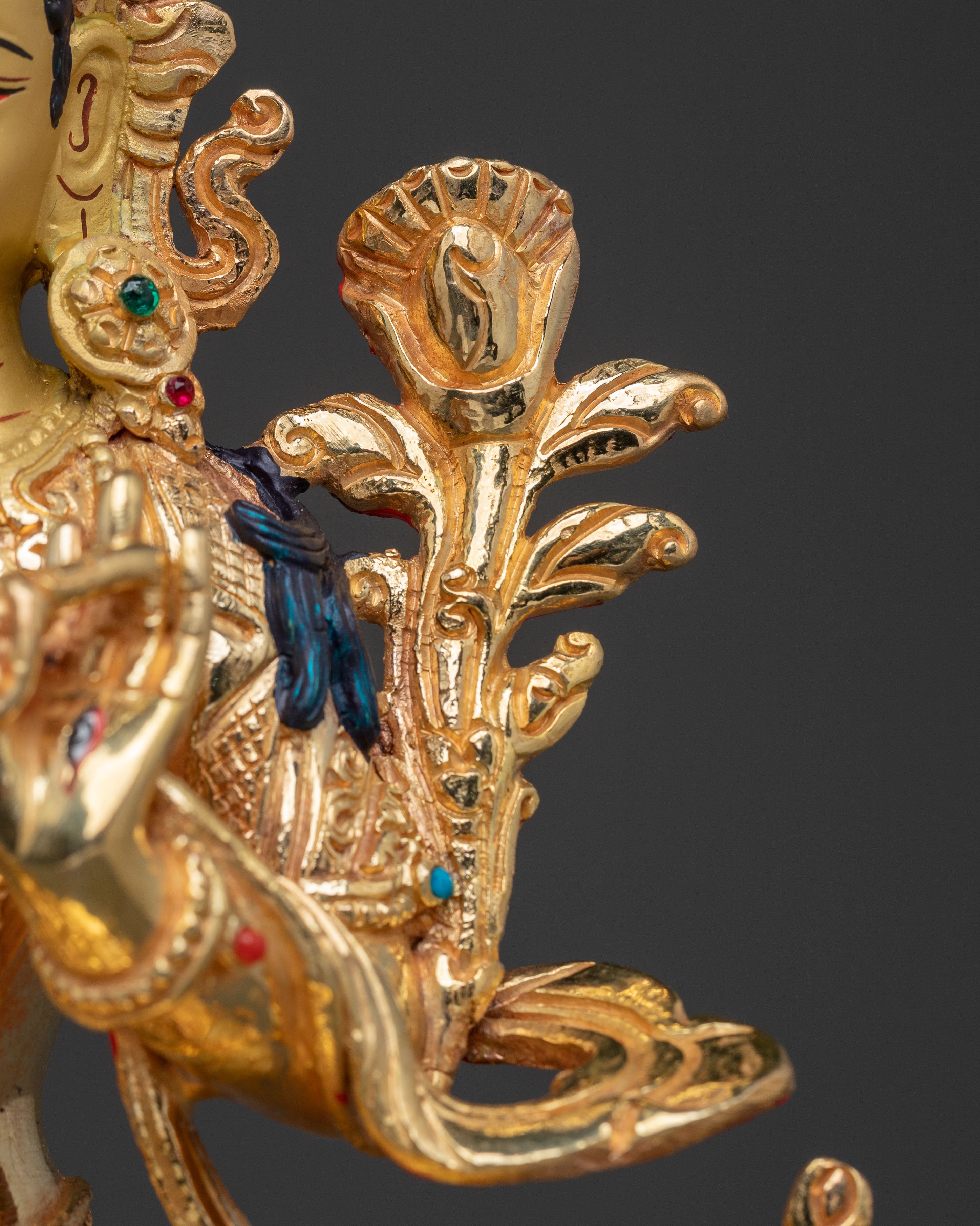 Healing Goddess: White Tara Handcrafted Statue