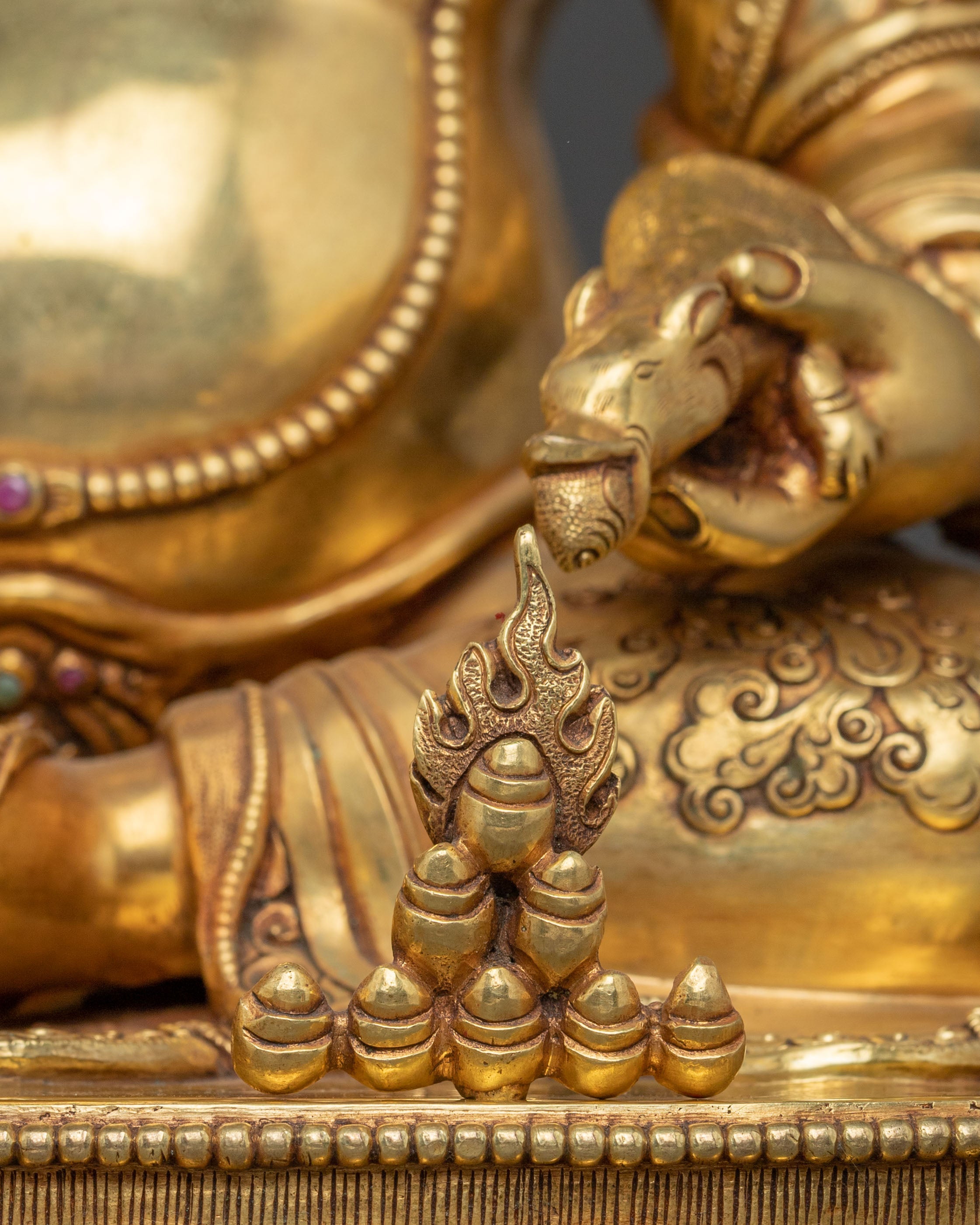 Dzambhala Wealth Blessing Statue | Spiritual Prosperity