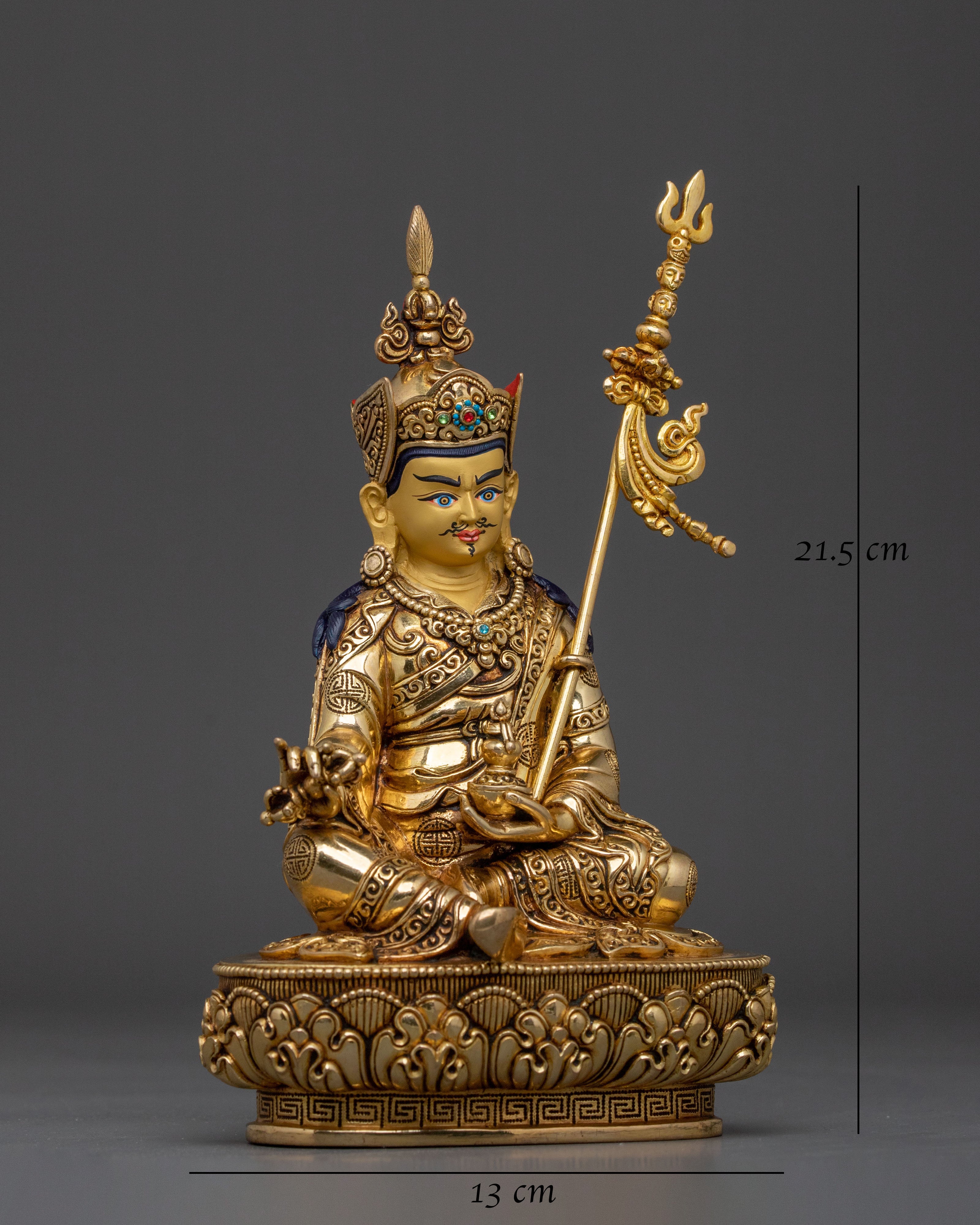Buddhist Teacher Guru Rinpoche Statue | Founder of Tibetan Buddhism