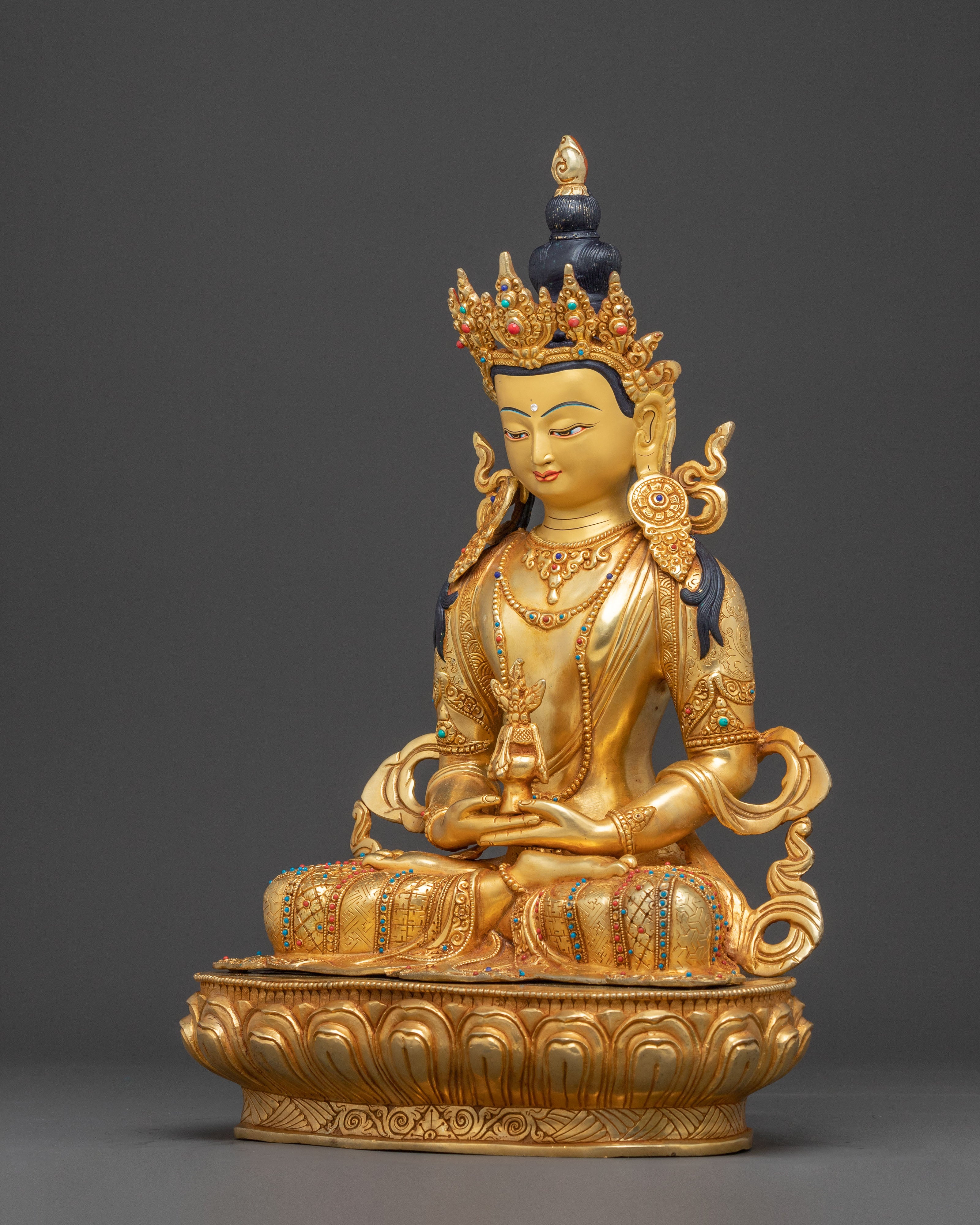 Tibetan Amitayus Long Life Statue | Dorje Sempa Statue