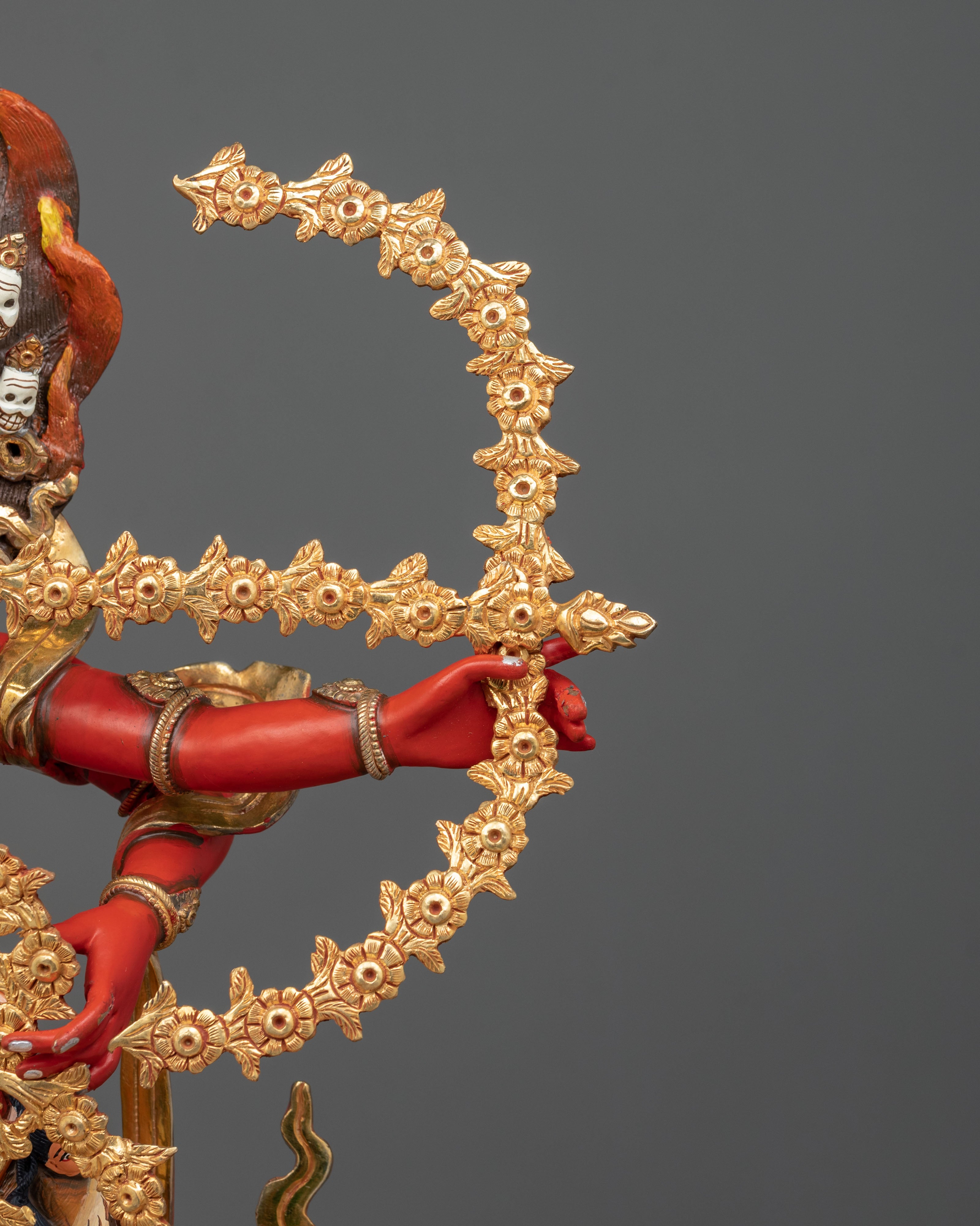 Kurukulla "Red Tara" Sculpture of Protection | Home Decor