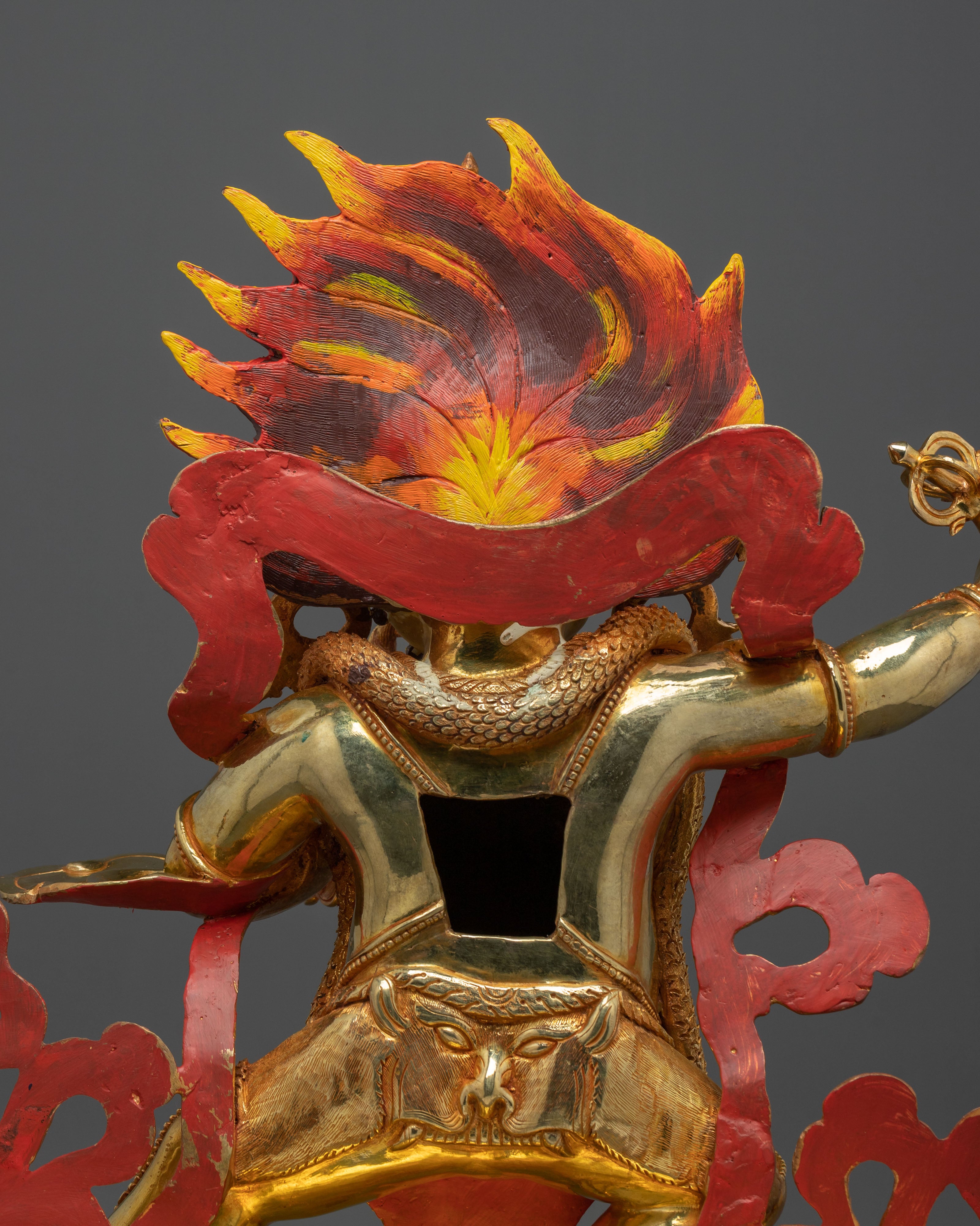 Vajrapani Fierce Buddhist Guardian Figure