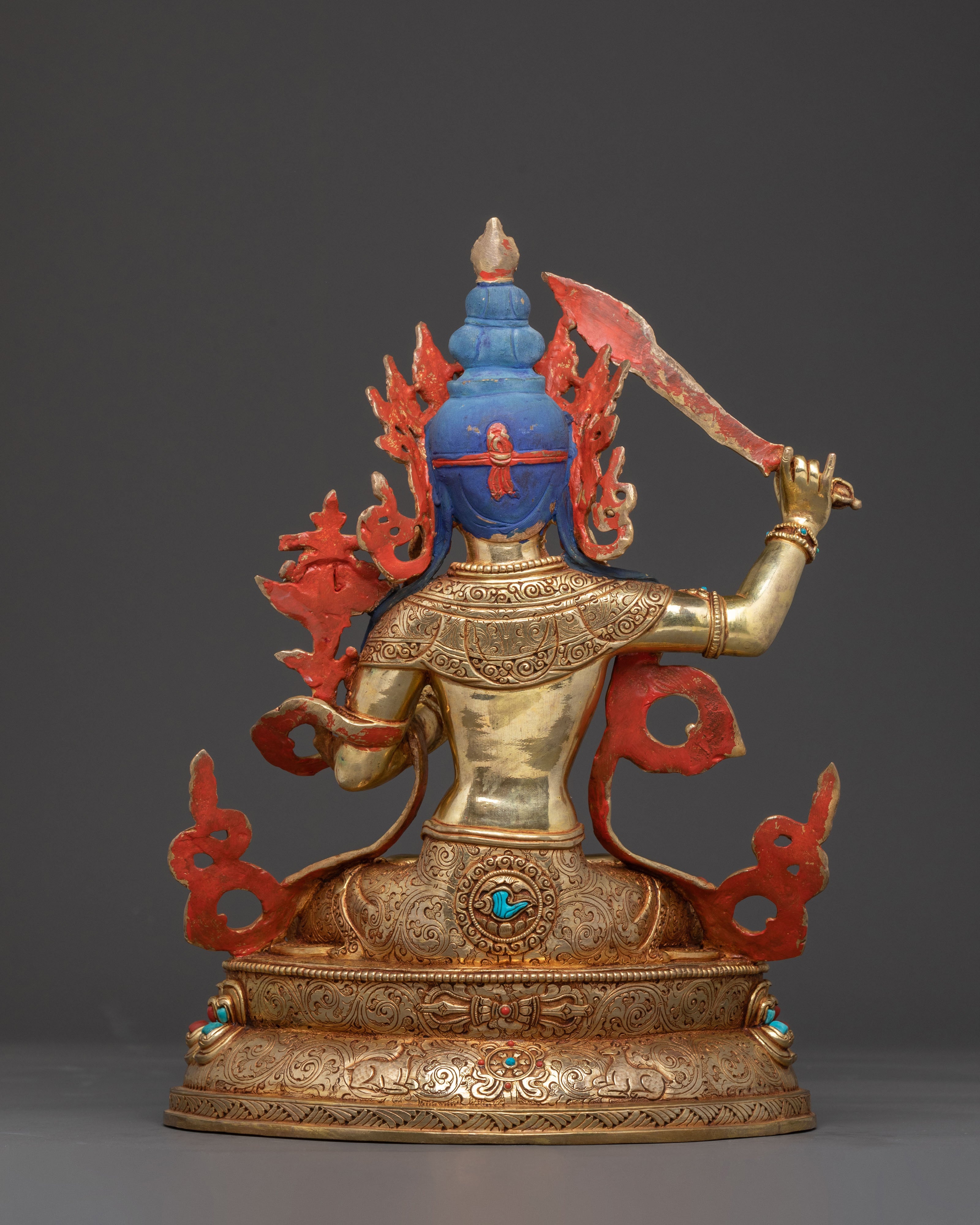 Manjushri Spiritual Statue – Radiant Wisdom Art