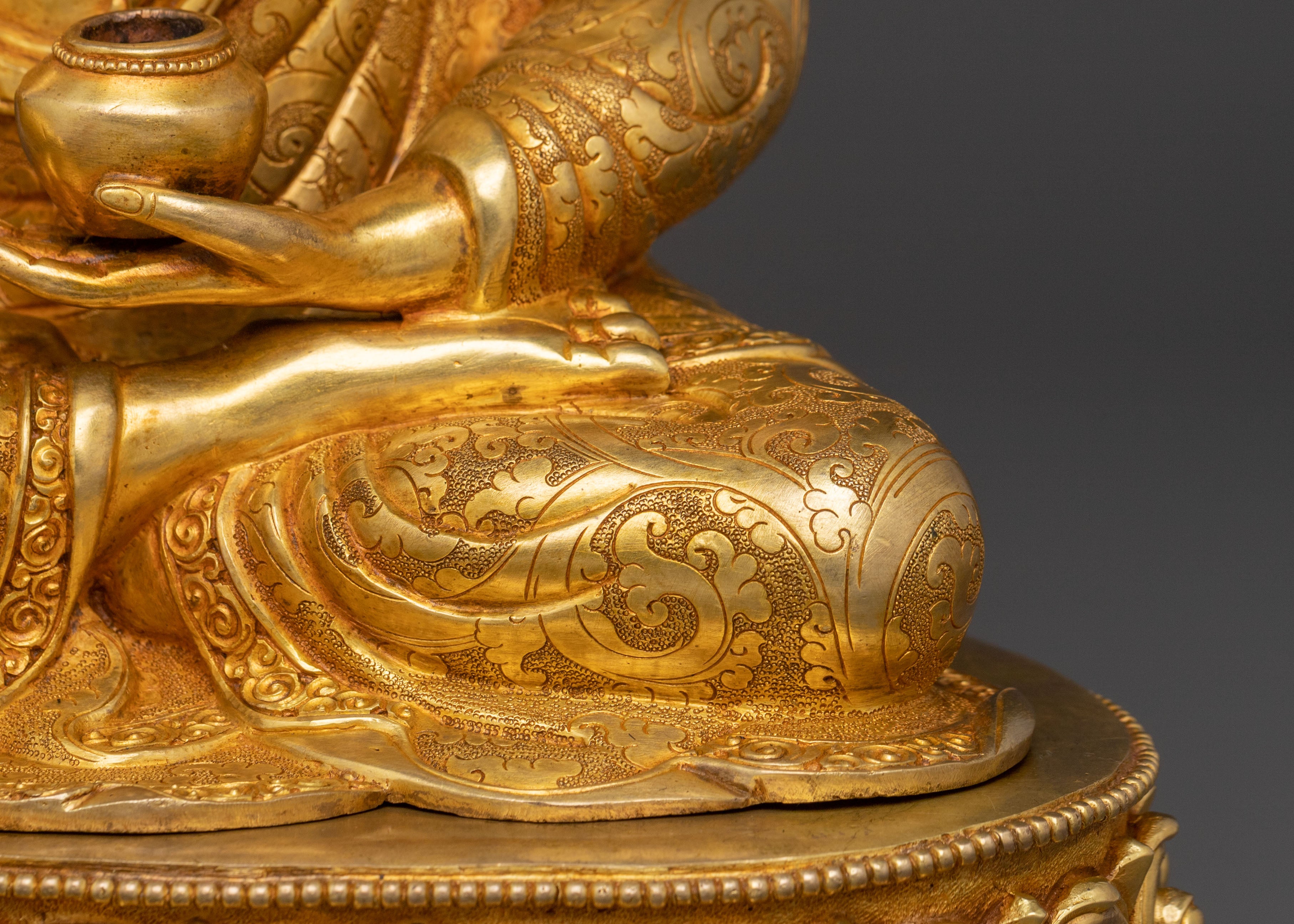 Shakyamuni Buddha Golden Statue | Peaceful Presence