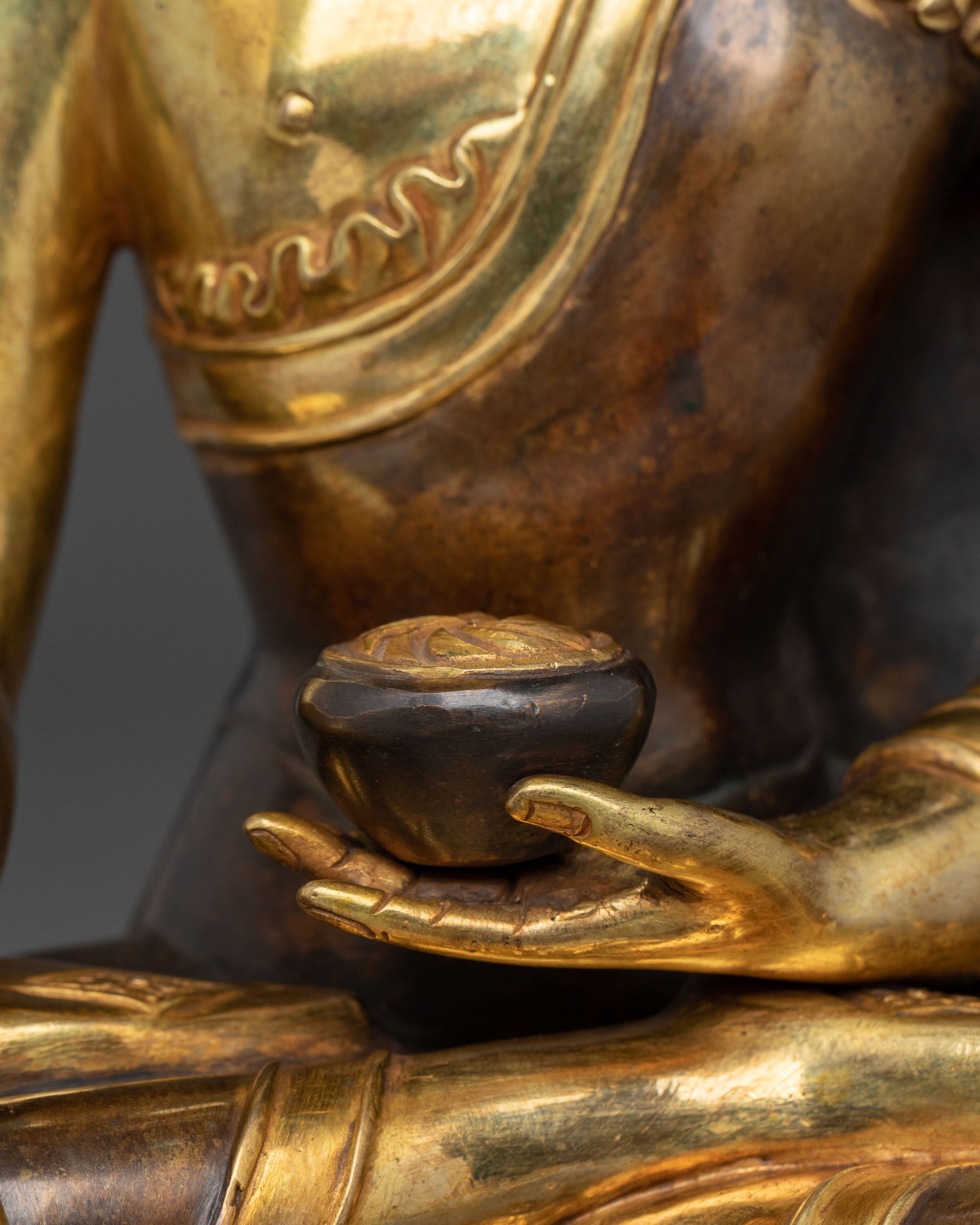 Historical Buddha Shakyamuni Sacred Statue | Altar Decor