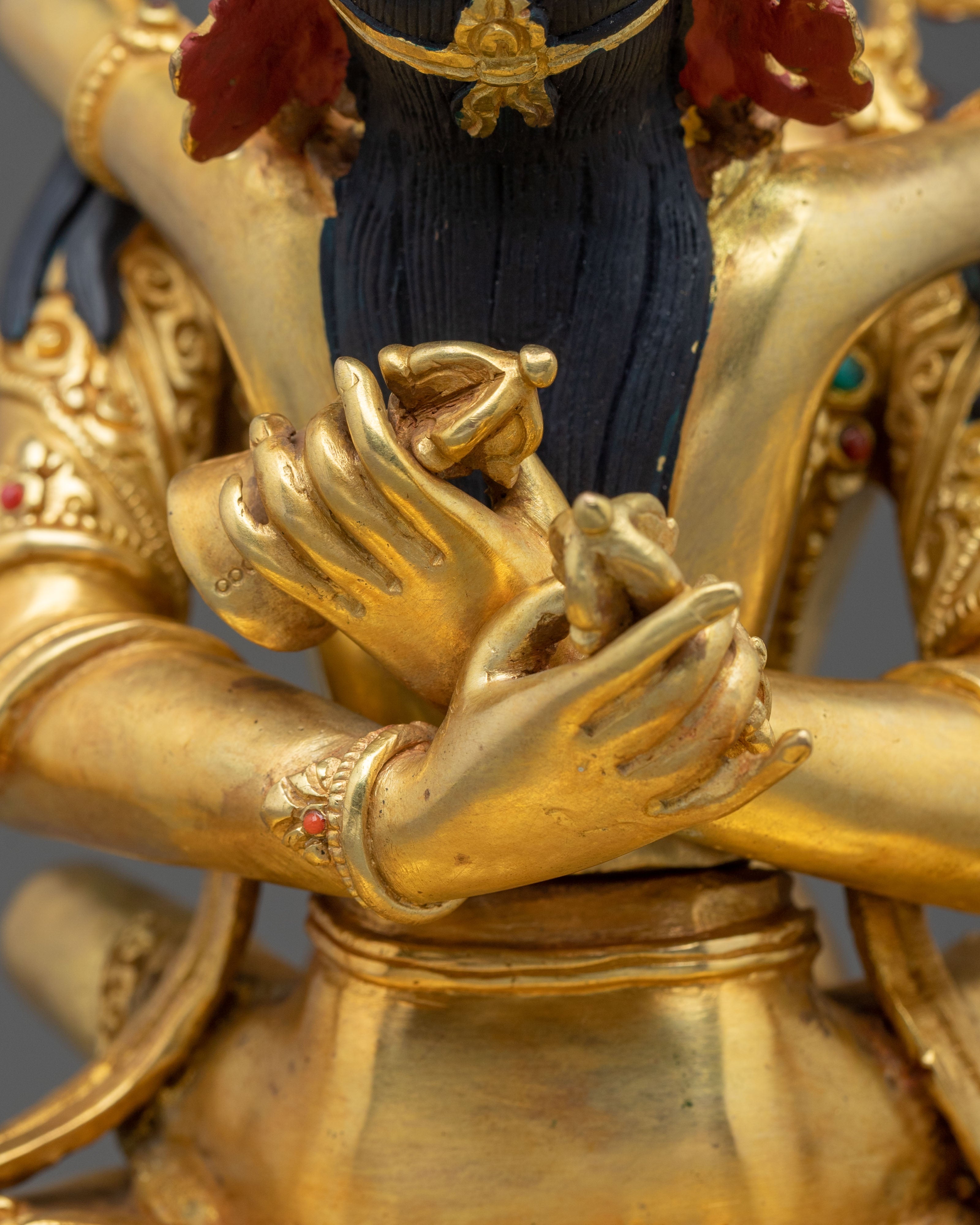 Vajradhara with Consort Yab Yum Statue | Symbol of Wisdom and Compassion
