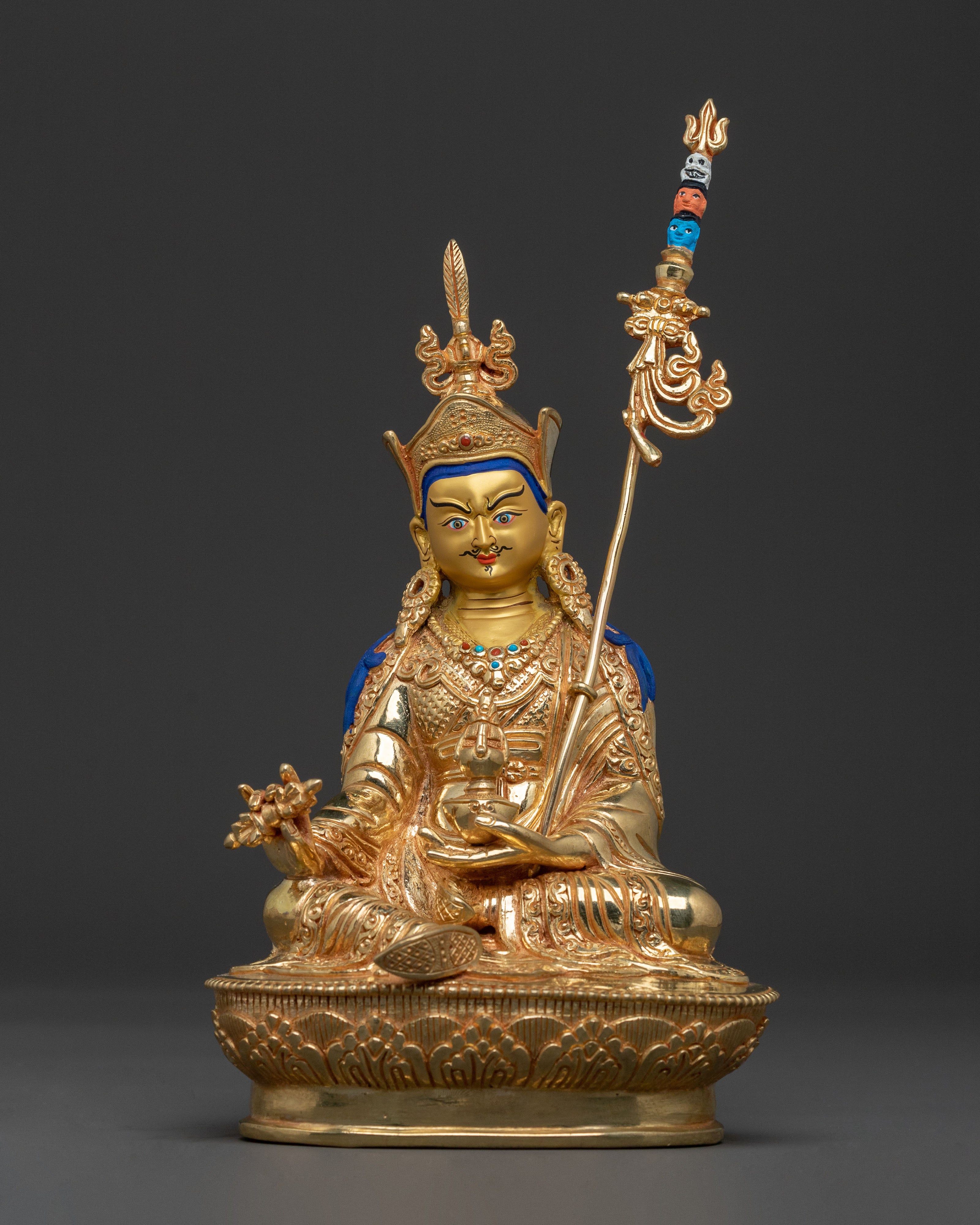 Guru Rinpoche Statue | Padmasambhava Lotus Born Master