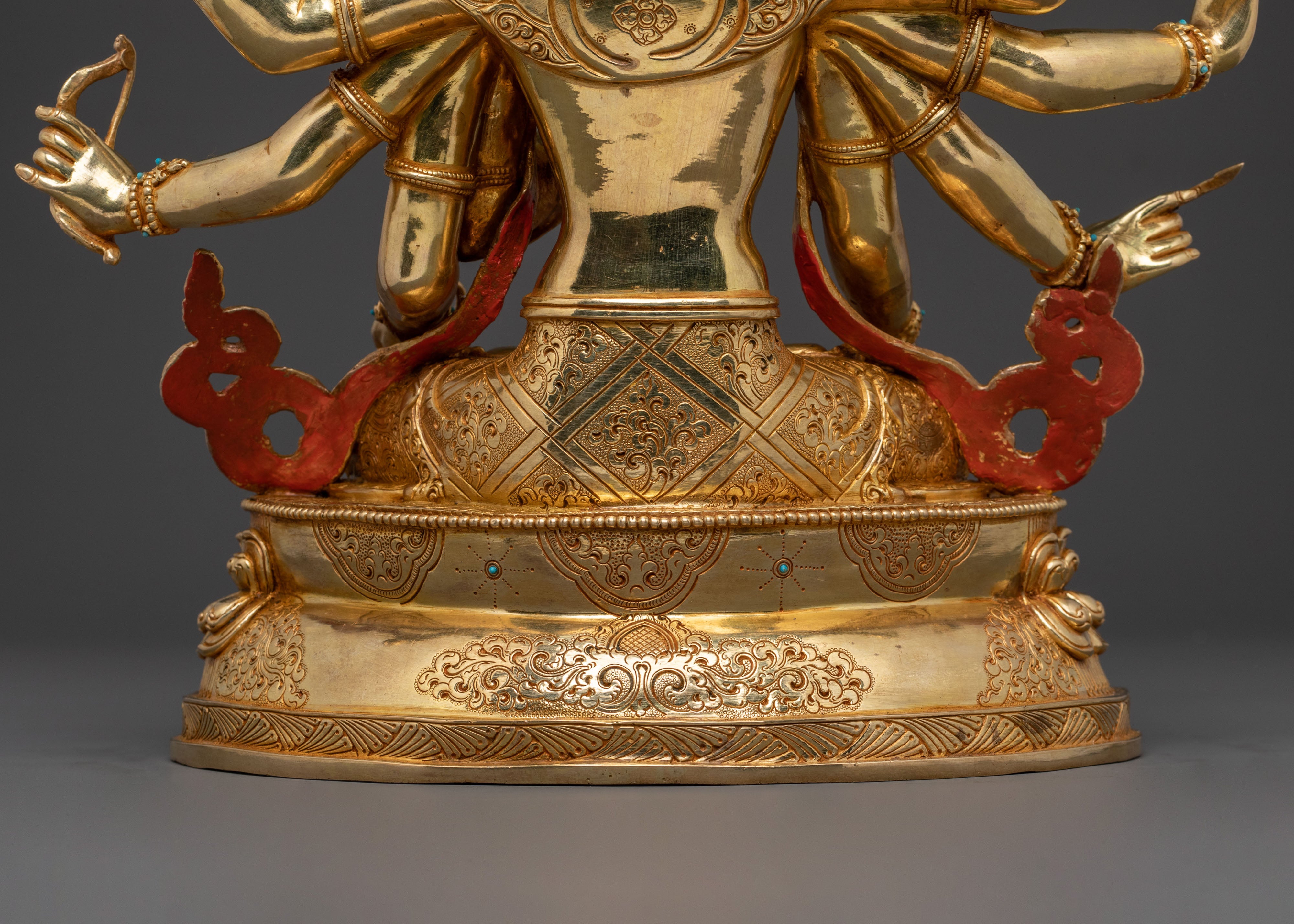 Maha Manjushri Sacred Sculpture | Bodhisattva of Supreme Wisdom