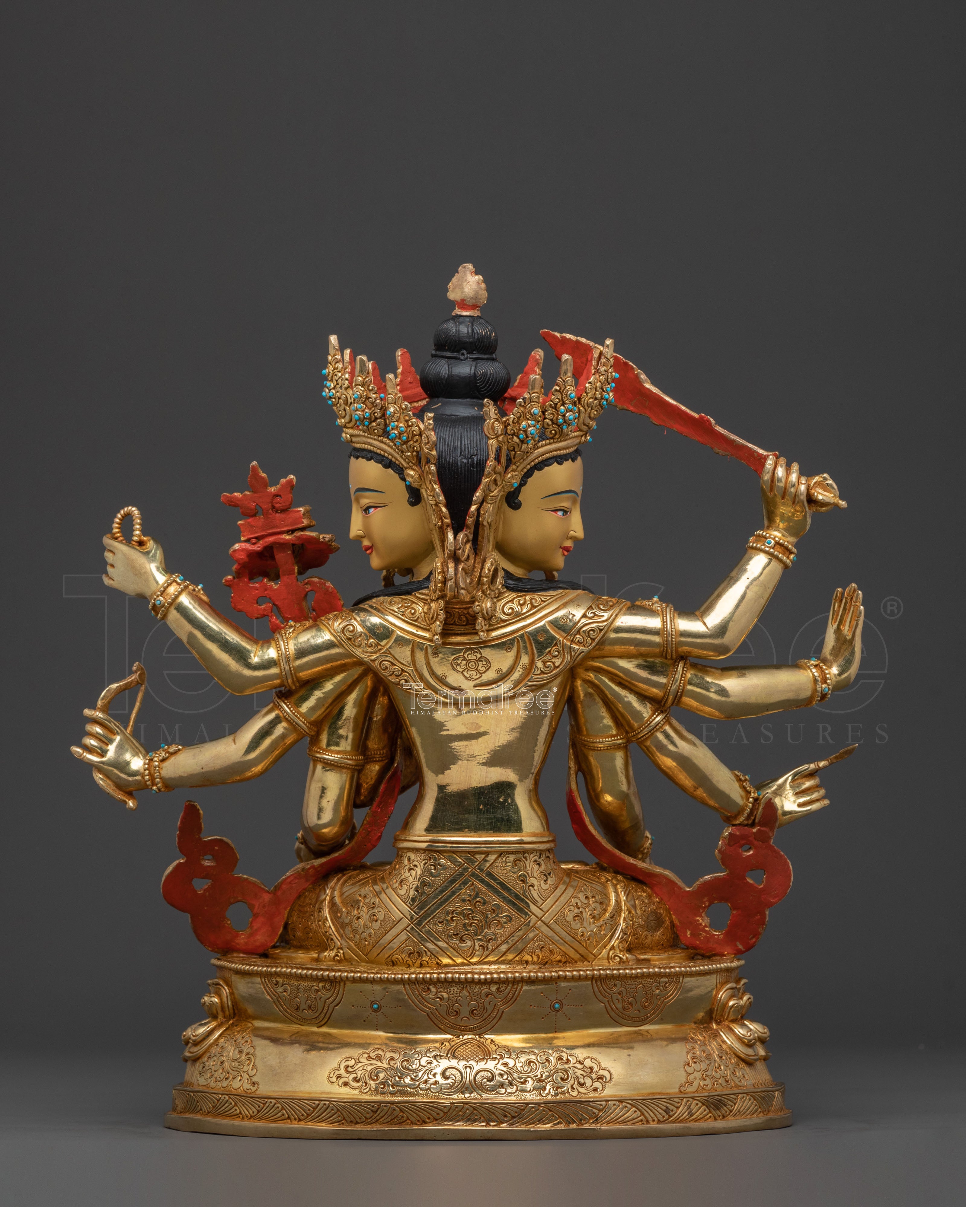 Maha Manjushri Sacred Sculpture | Bodhisattva of Supreme Wisdom