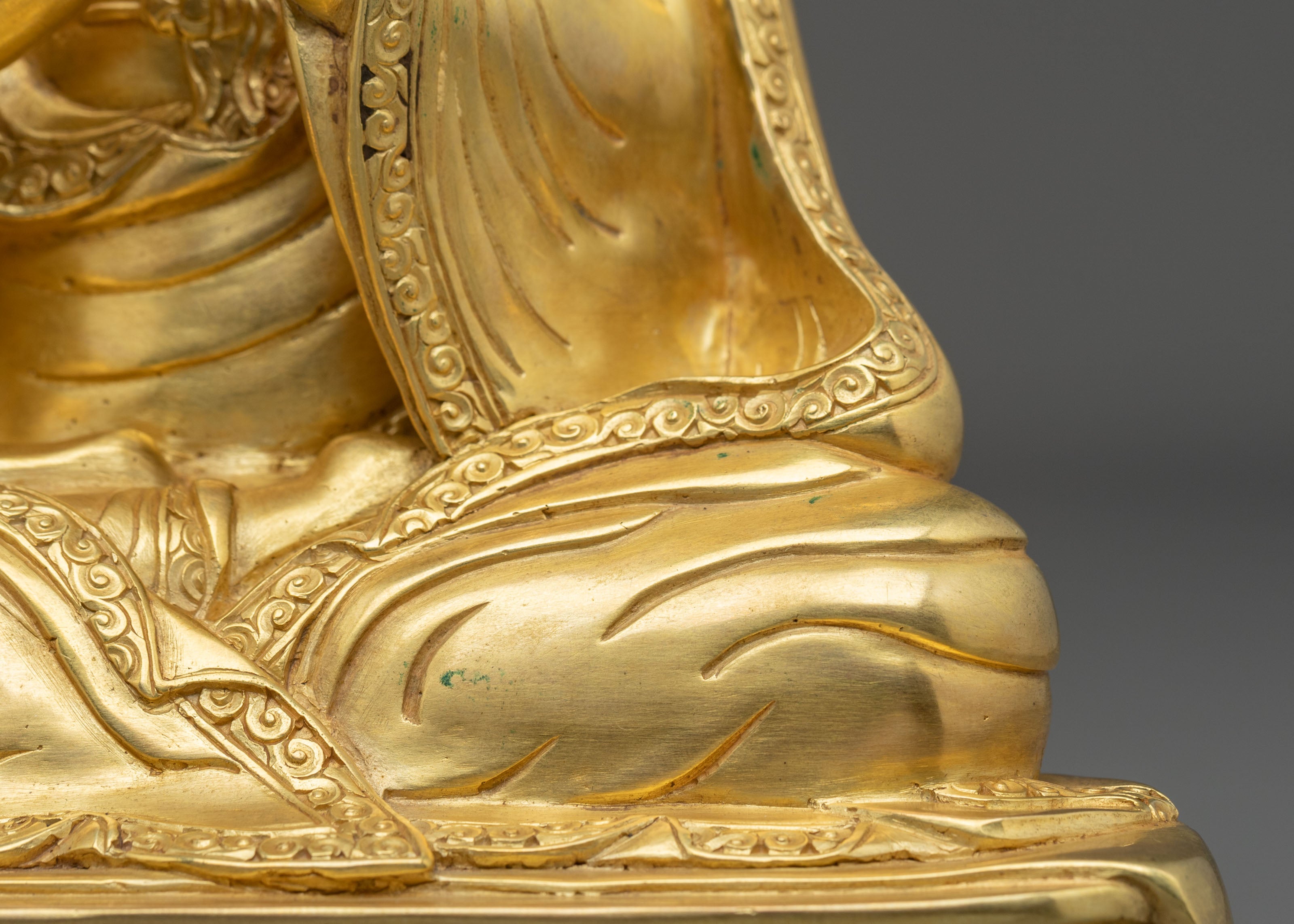Karmapa Kagyu Tradition Statue | 24K Gold Gilded