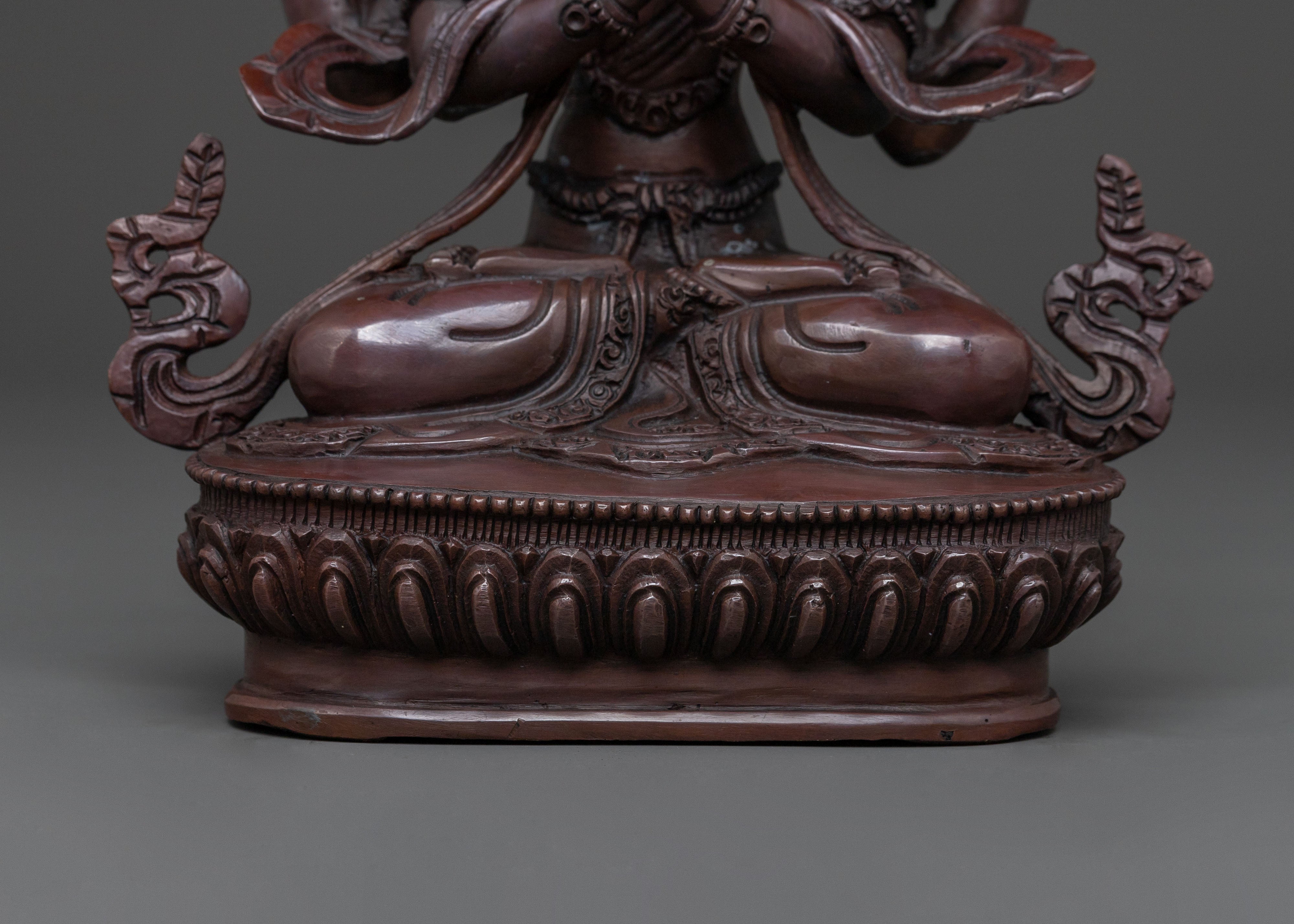 Chenrezig Statue Sculpture | Tibetan Deity