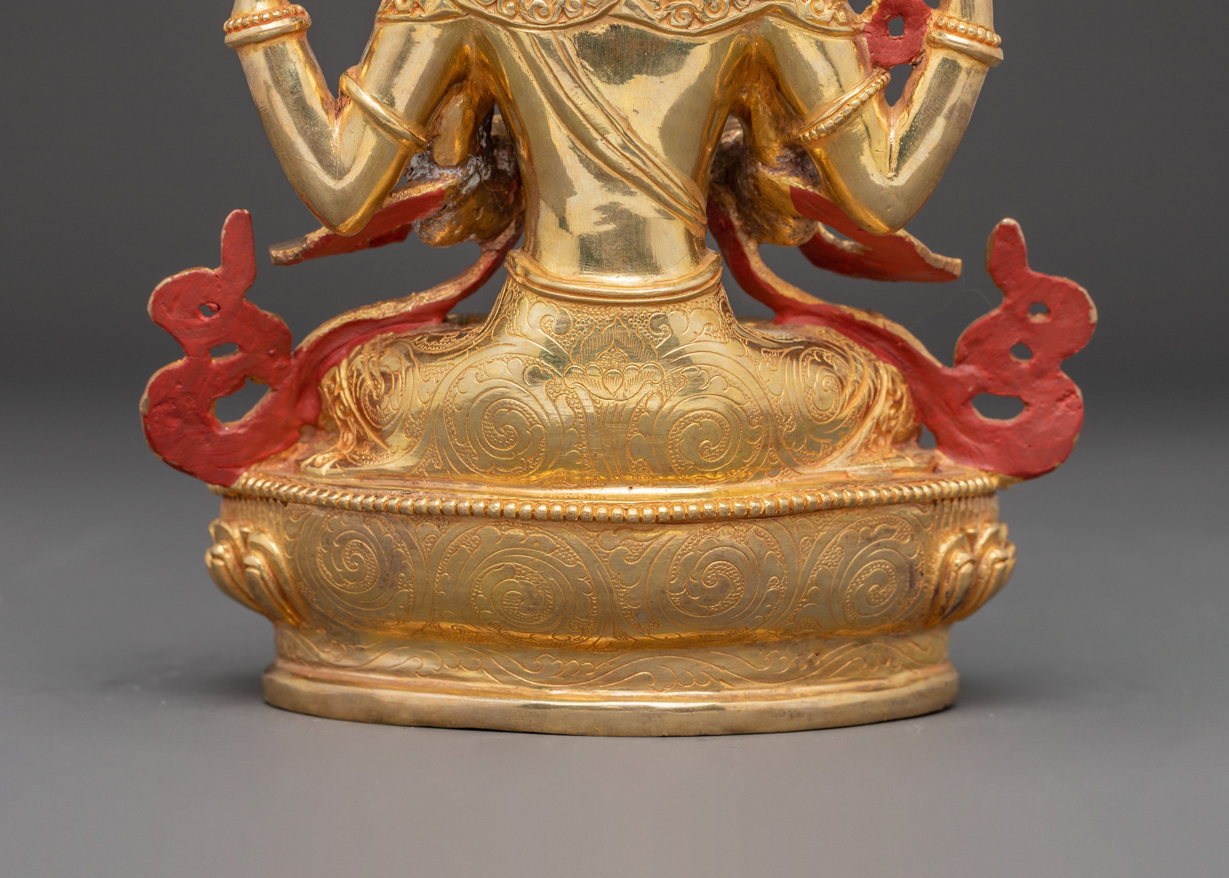 Compassionate Bodhisattva Avalokiteshvara Statue | Buddhist Decor Artwork