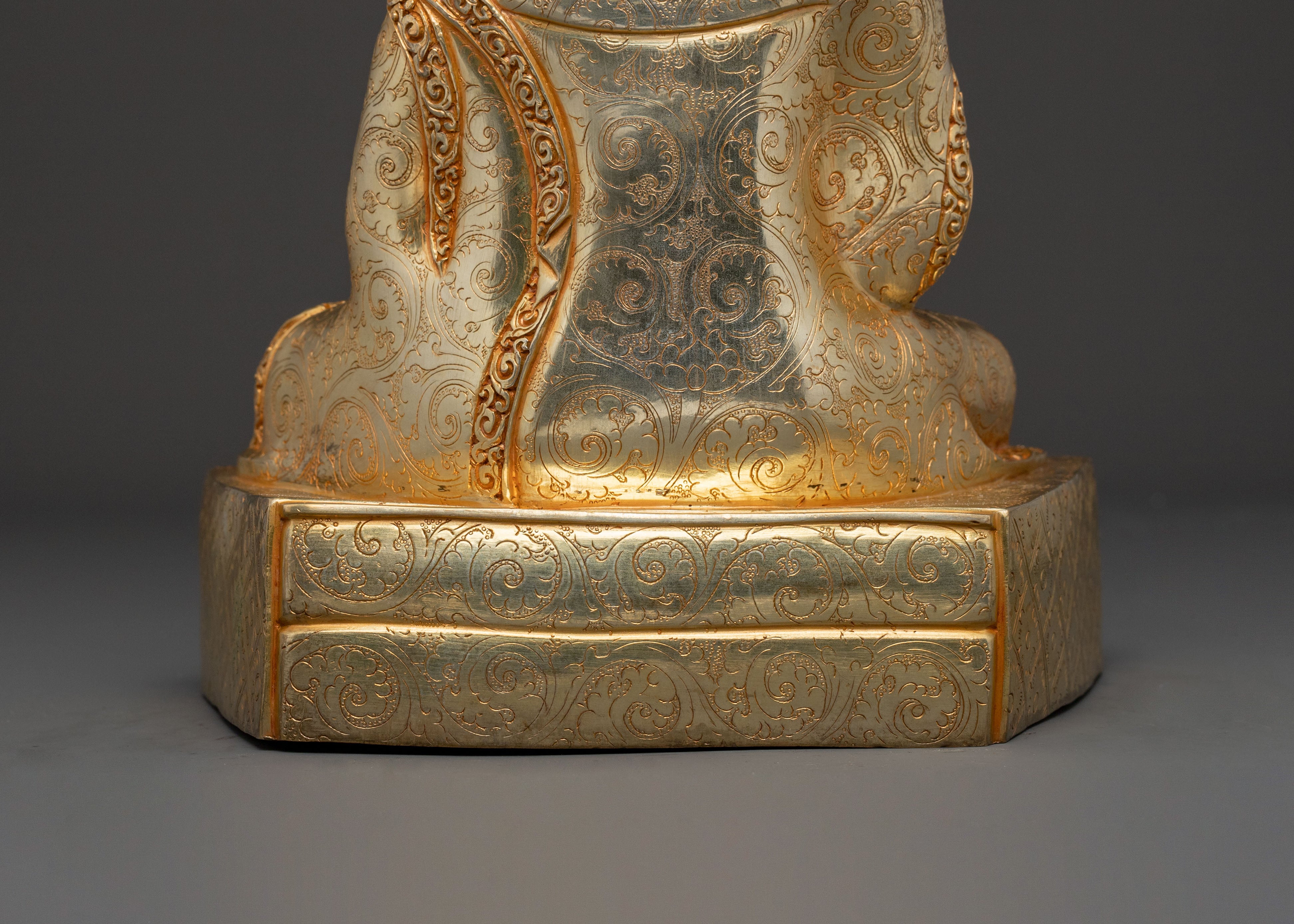 Shantarakshita Spiritual Master Statue | Home Decor