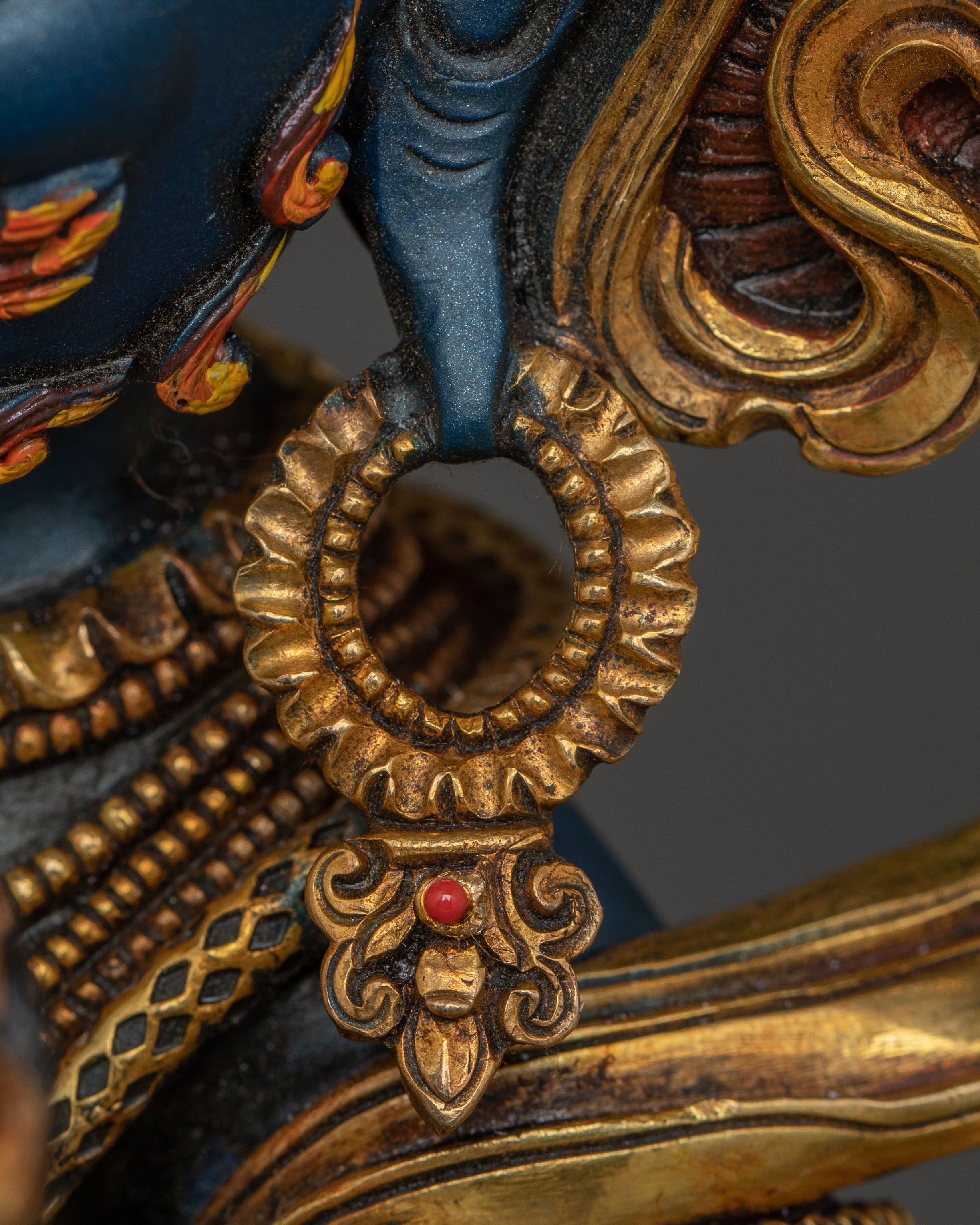 Handmade Vajrapani Statue: The Protector of Dharma