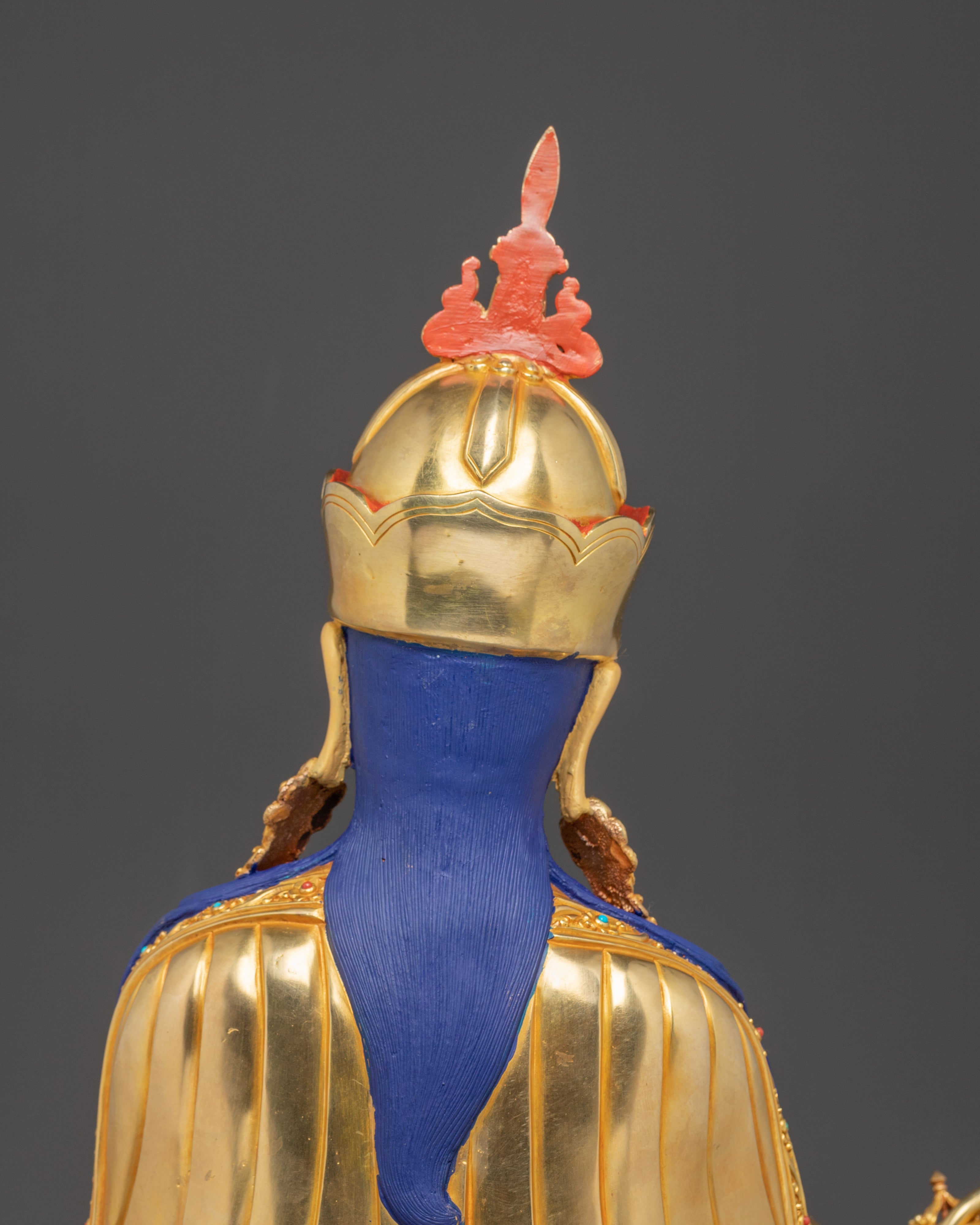 Radiant Guru Rinpoche Handmade Sculpture | Padmasambhava Statue