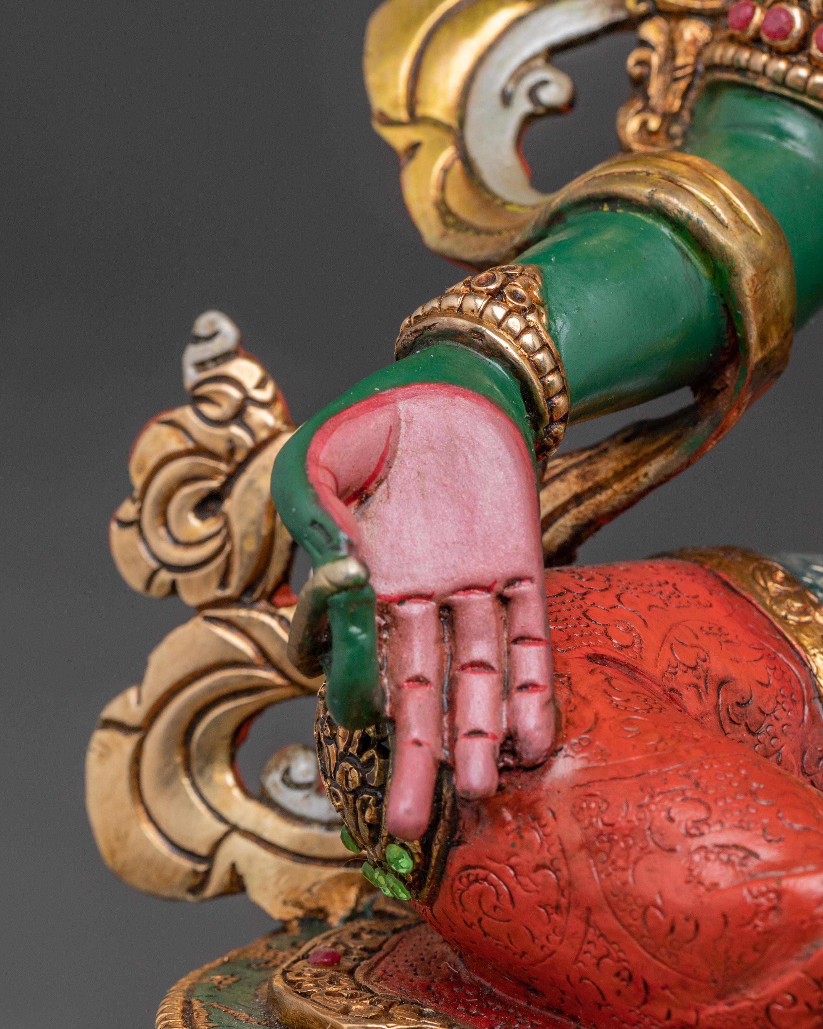 Green Tara Protective Statue | Enlightened Compassion