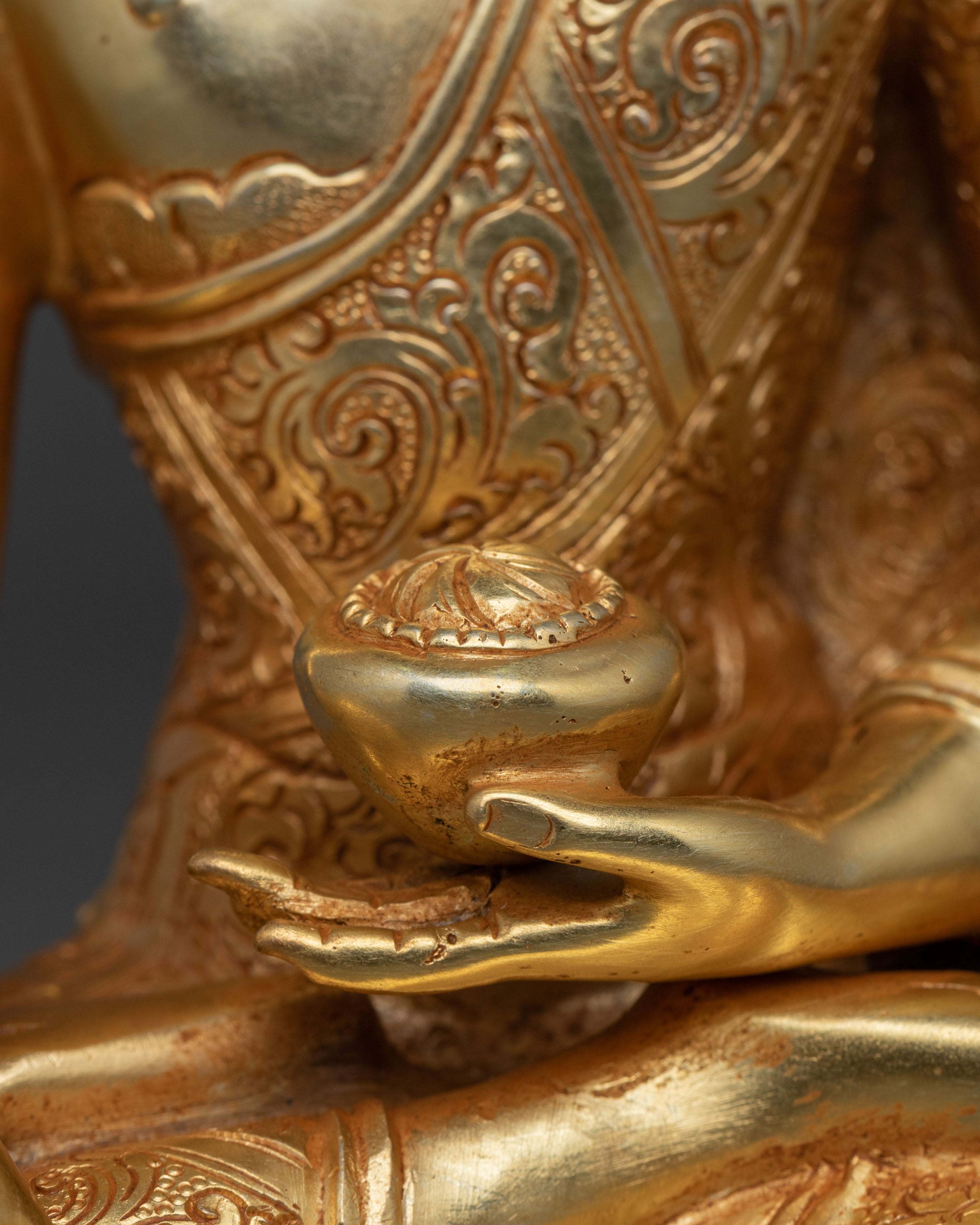 Shakyamuni Buddha Sacred Himalayan Statue