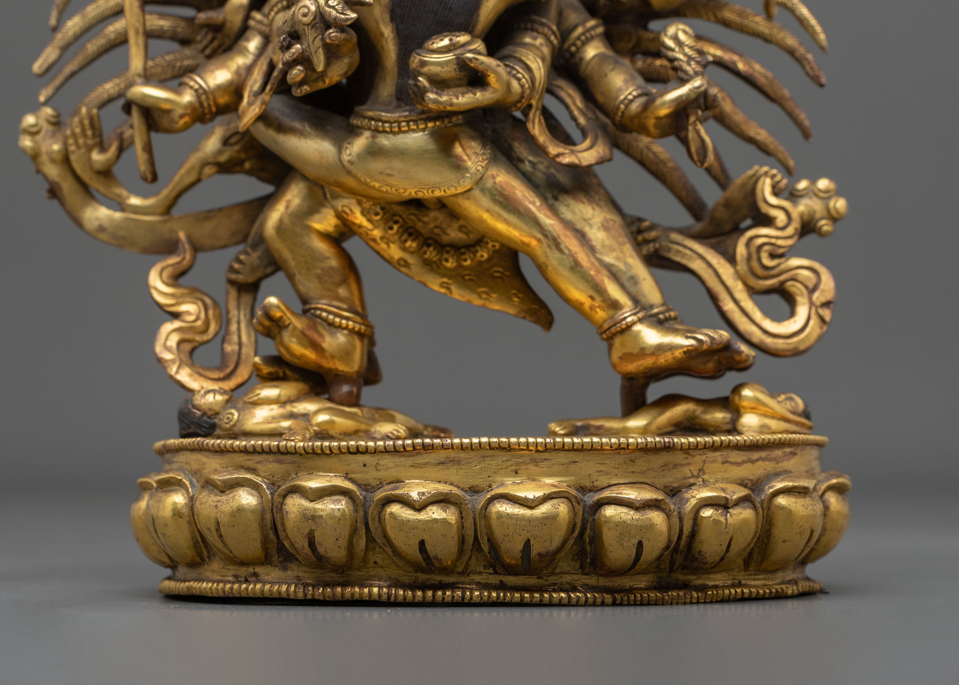 Hayagriva Acrylic Painted Statue | Handcrafted Figurine