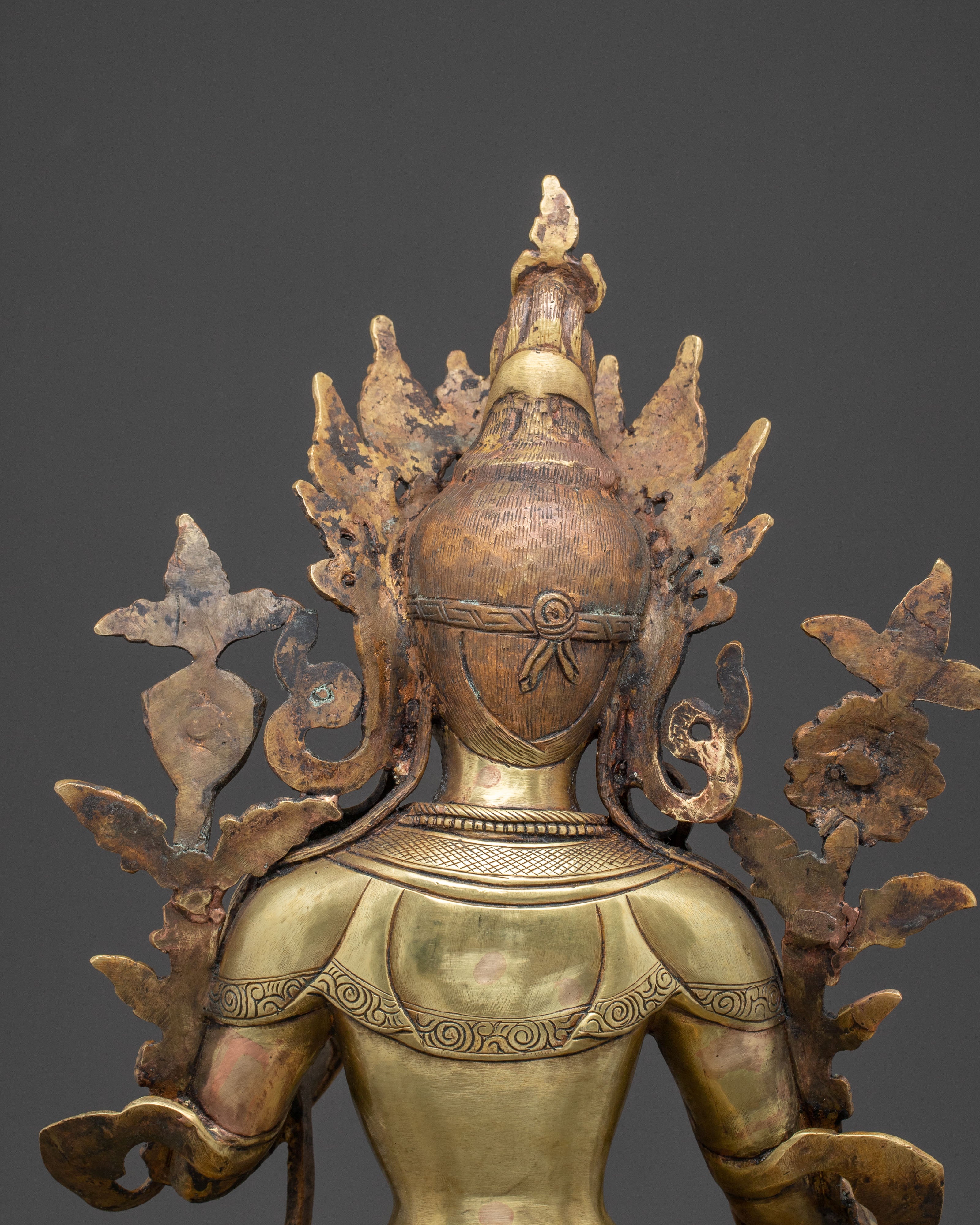 Green Tara Statue: Embodiment of Enlightened Action