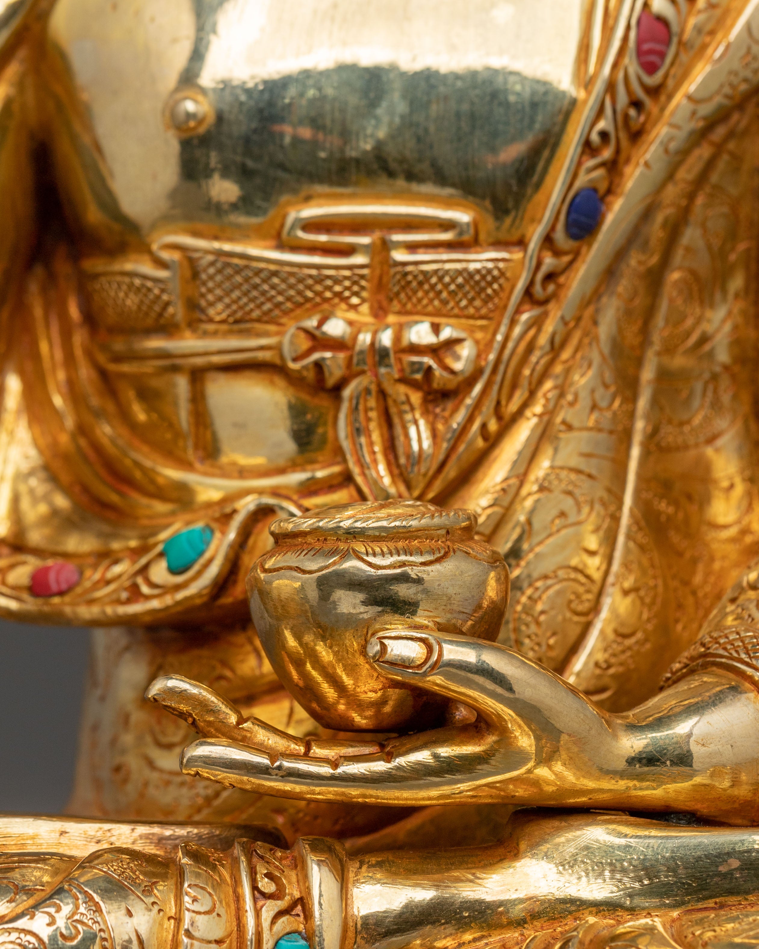 Tibetan Shakyamuni Buddha Altar Statue | Historical Buddha of Enlightenment