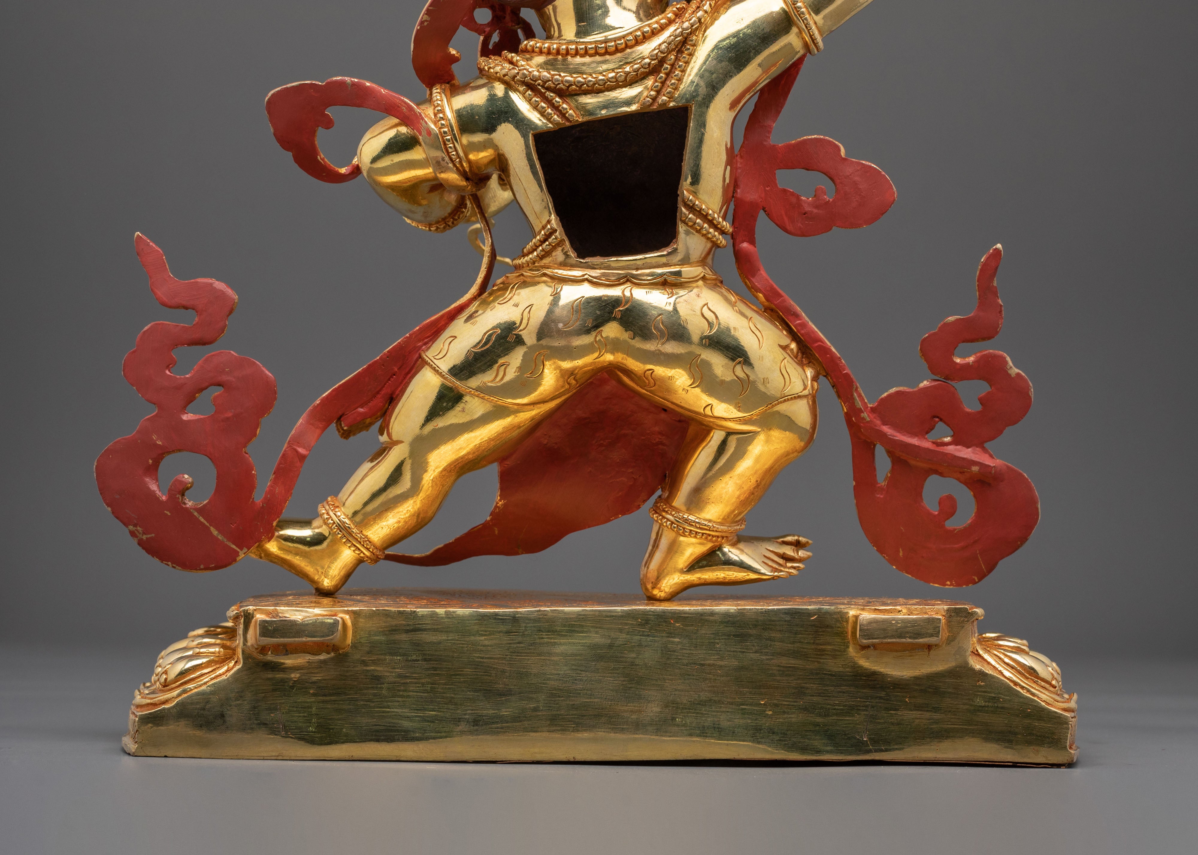 Vajrapani Vajra Holder Bodhisattva Statue | 24K Gold Glided