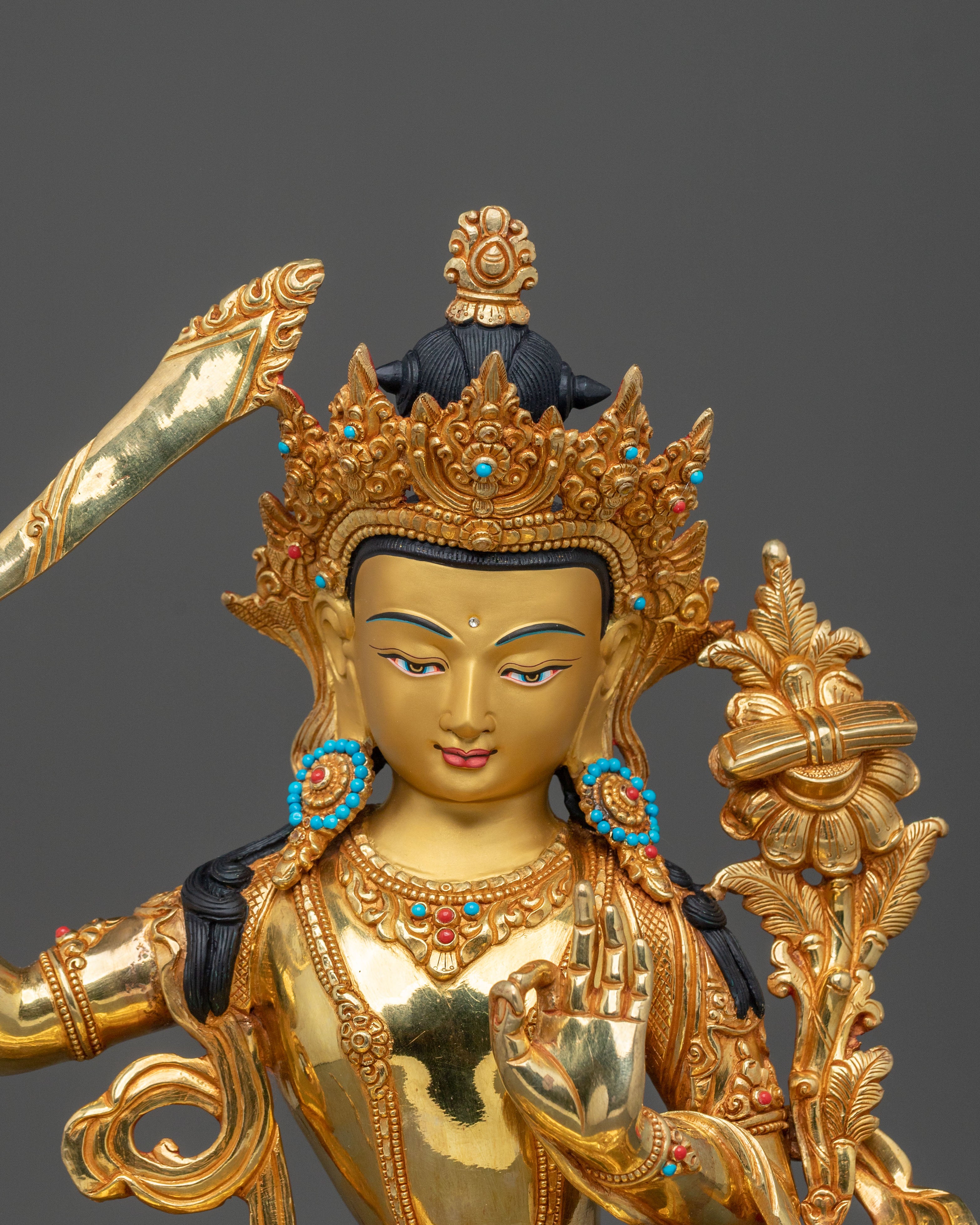 Manjushri Statue for Spiritual Wisdom | Home Deocr