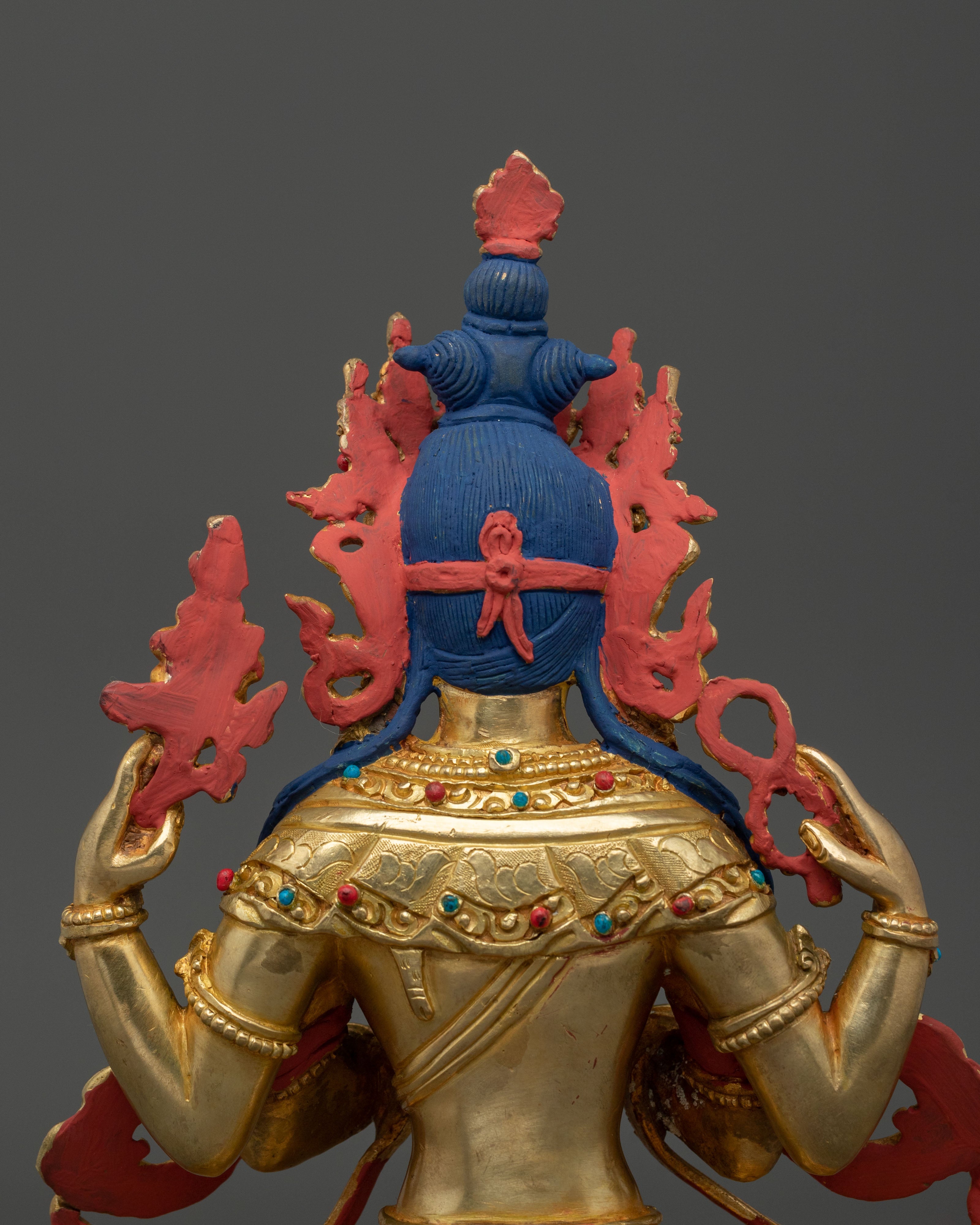 Avalokiteshvara Sculpture | Tibetan Buddhist Figurine