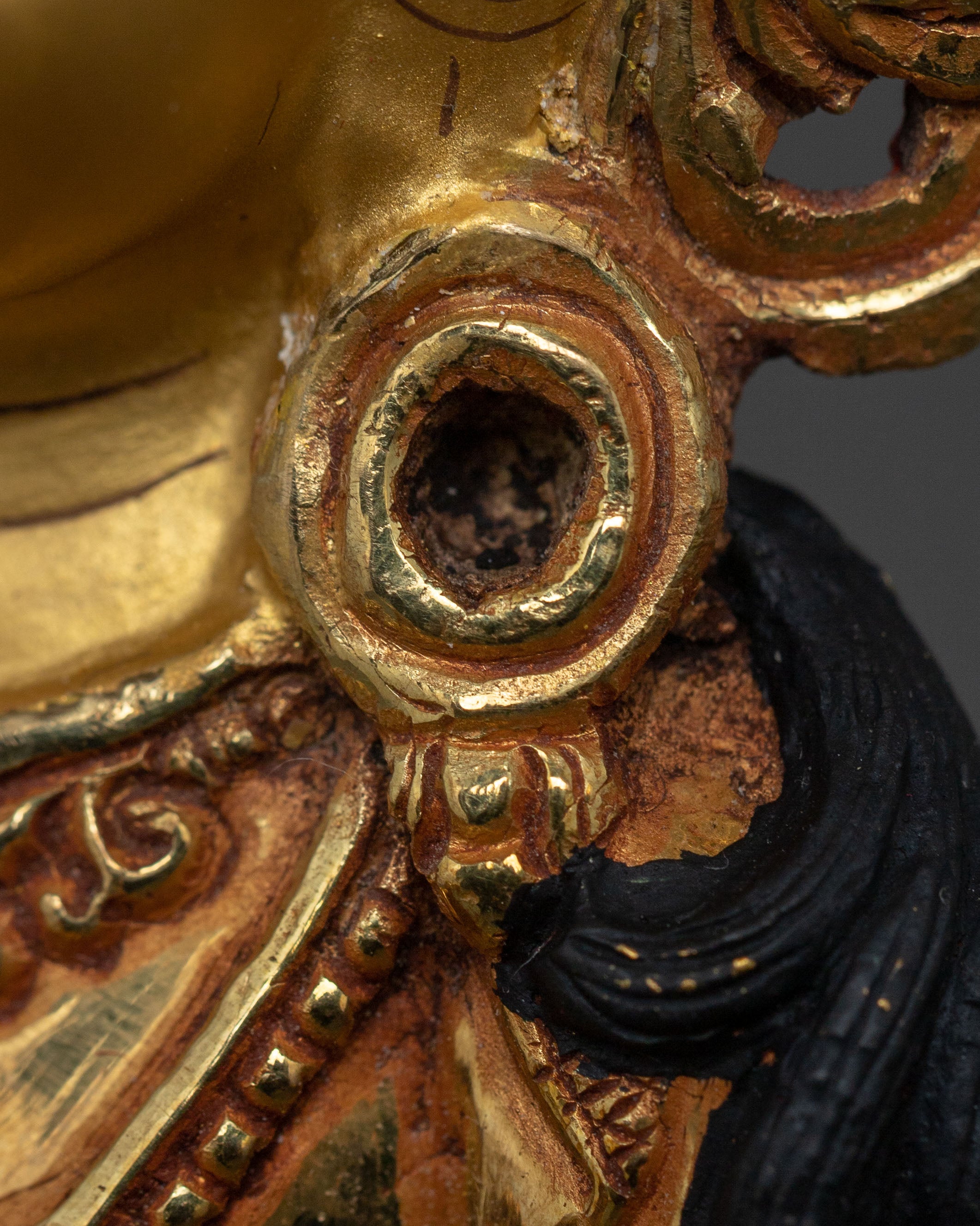 Statue of Vajrasattva Seated on Throne | Symbol of Purification