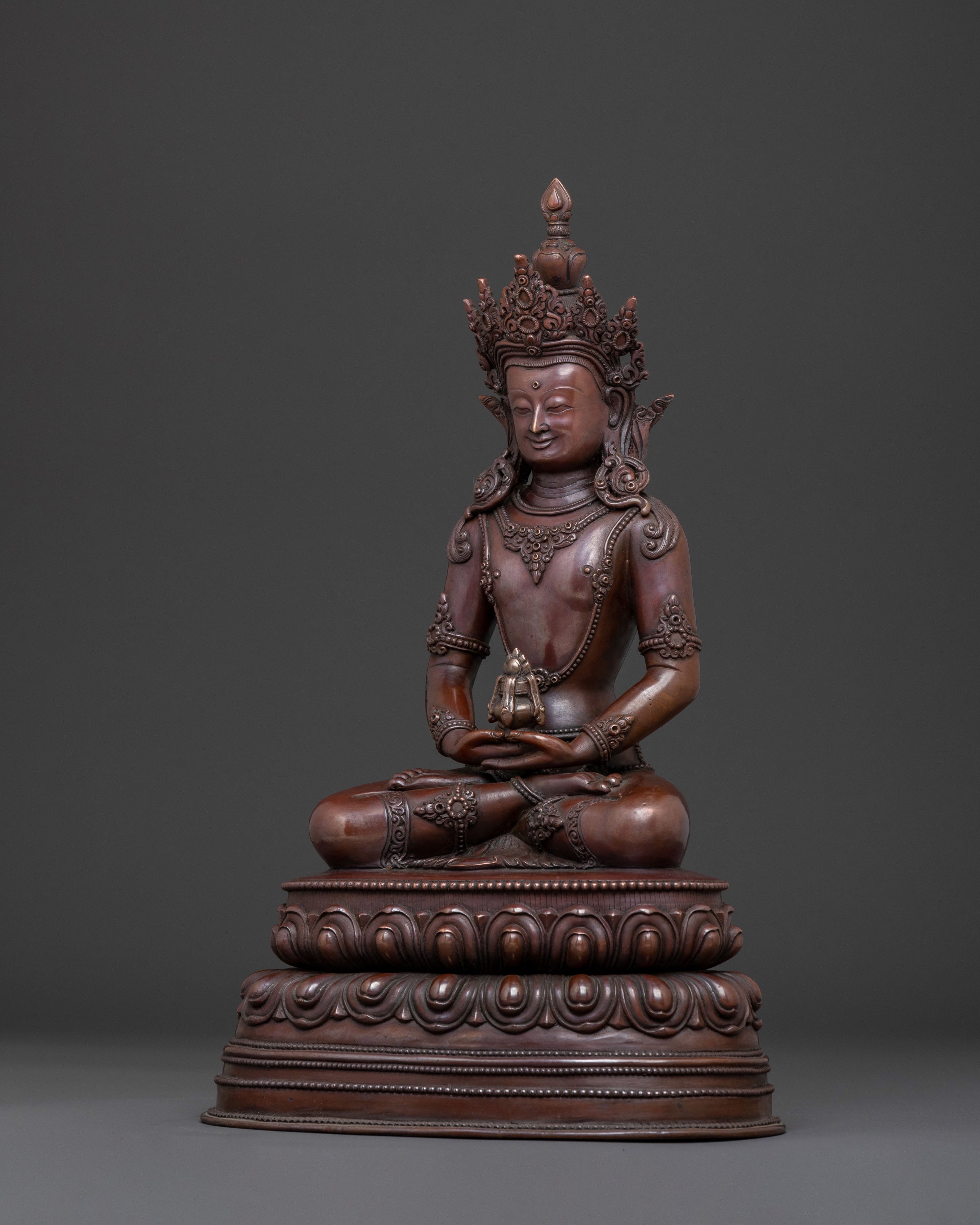Amitayus Statue: Lord of Infinite Life