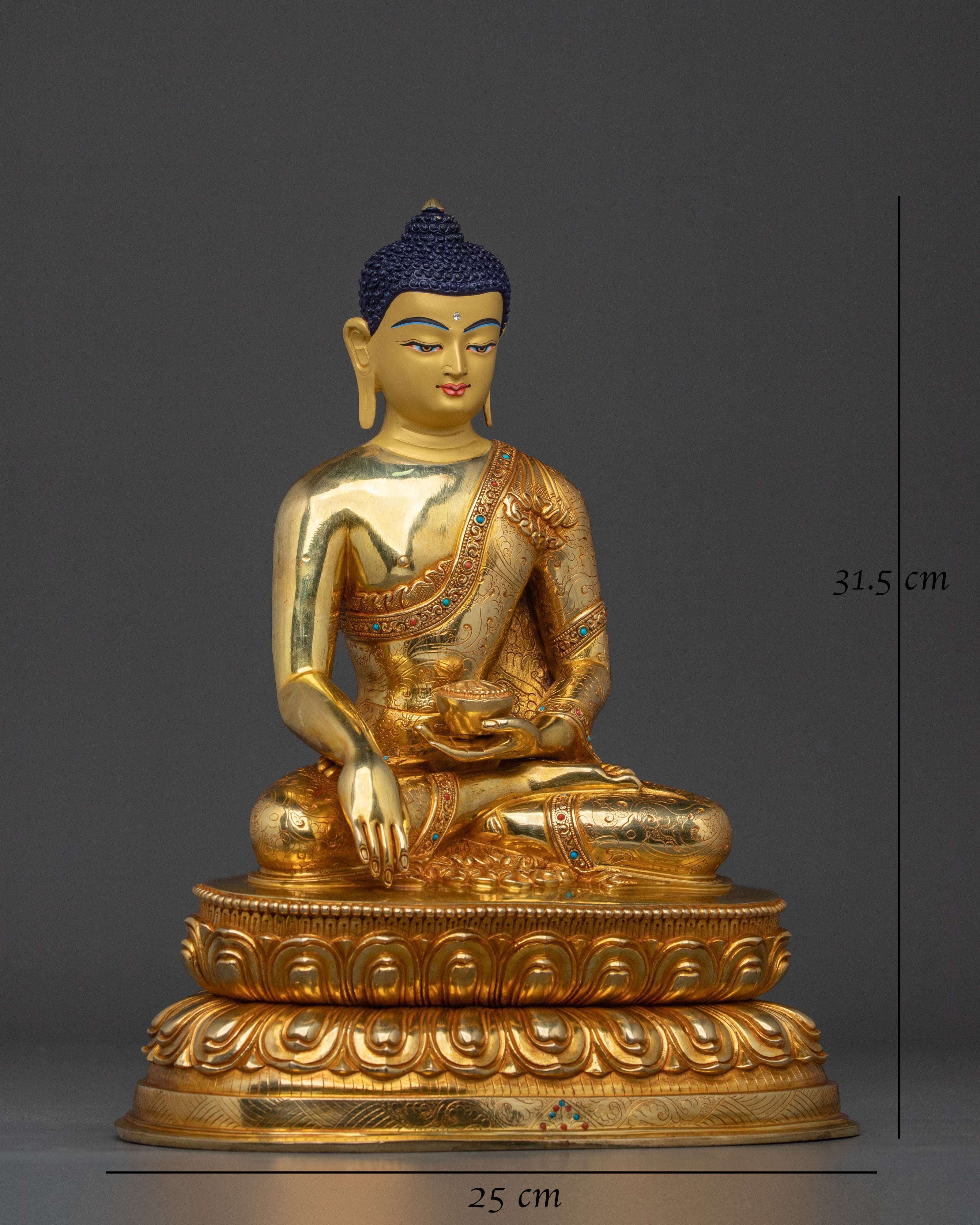 Gautama Shakyamuni Buddha Statue | Sacred Altar Decoration