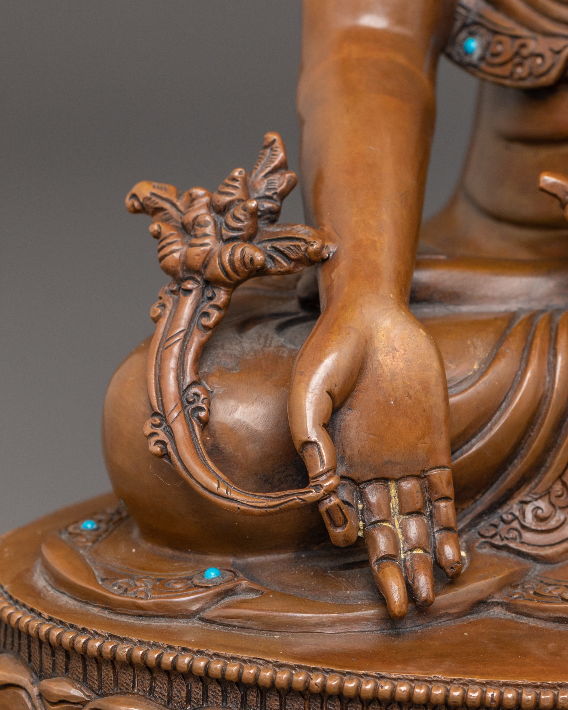 Medicine Buddha: The Spiritual Healer | Traditional Nepali Statue