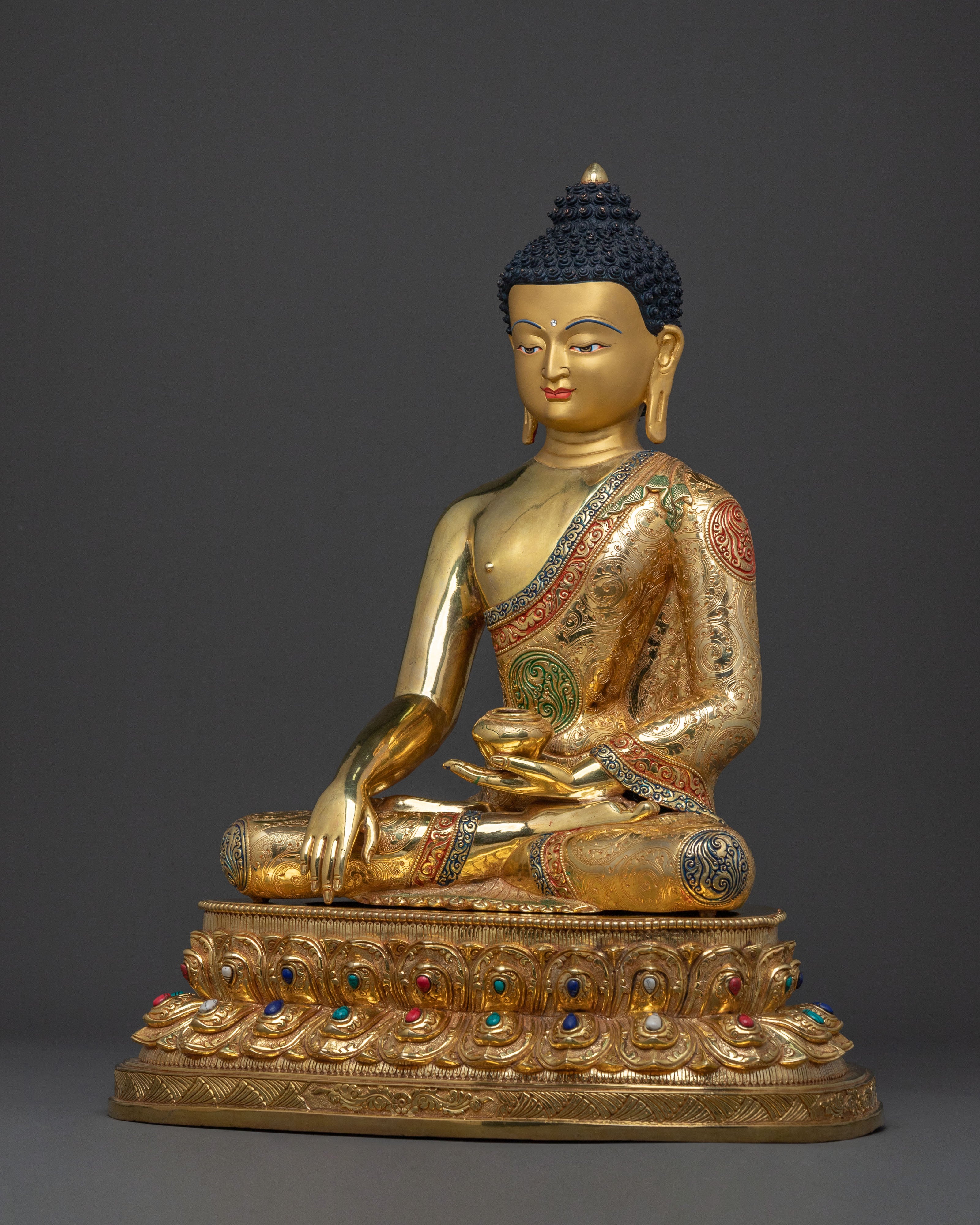 Handcrafted Shakyamuni Buddha Sacred Figure