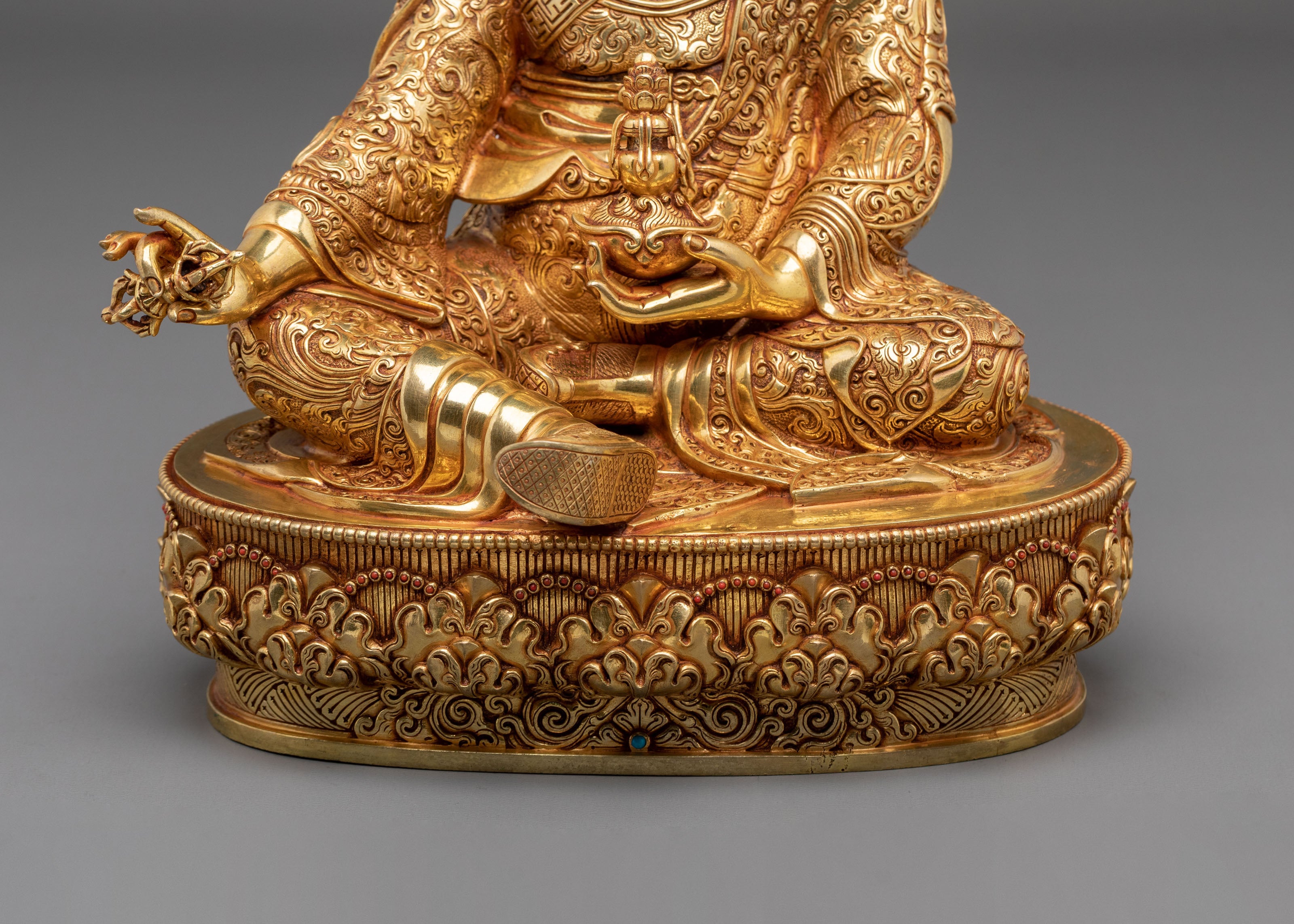 Guru Rinpoche Statue | Radiant Handcrafted Buddhist Figurine