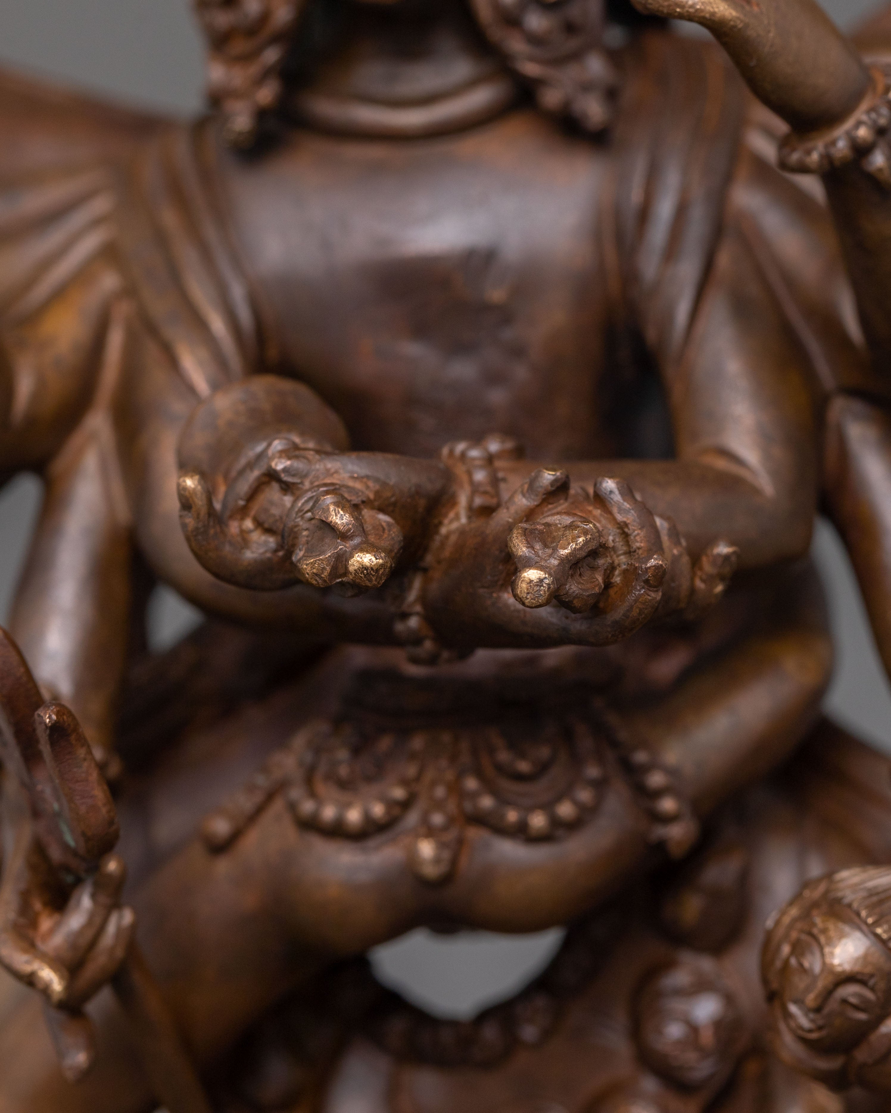 Chakrasamvara Altar Statue | Tantric Buddhist Deity