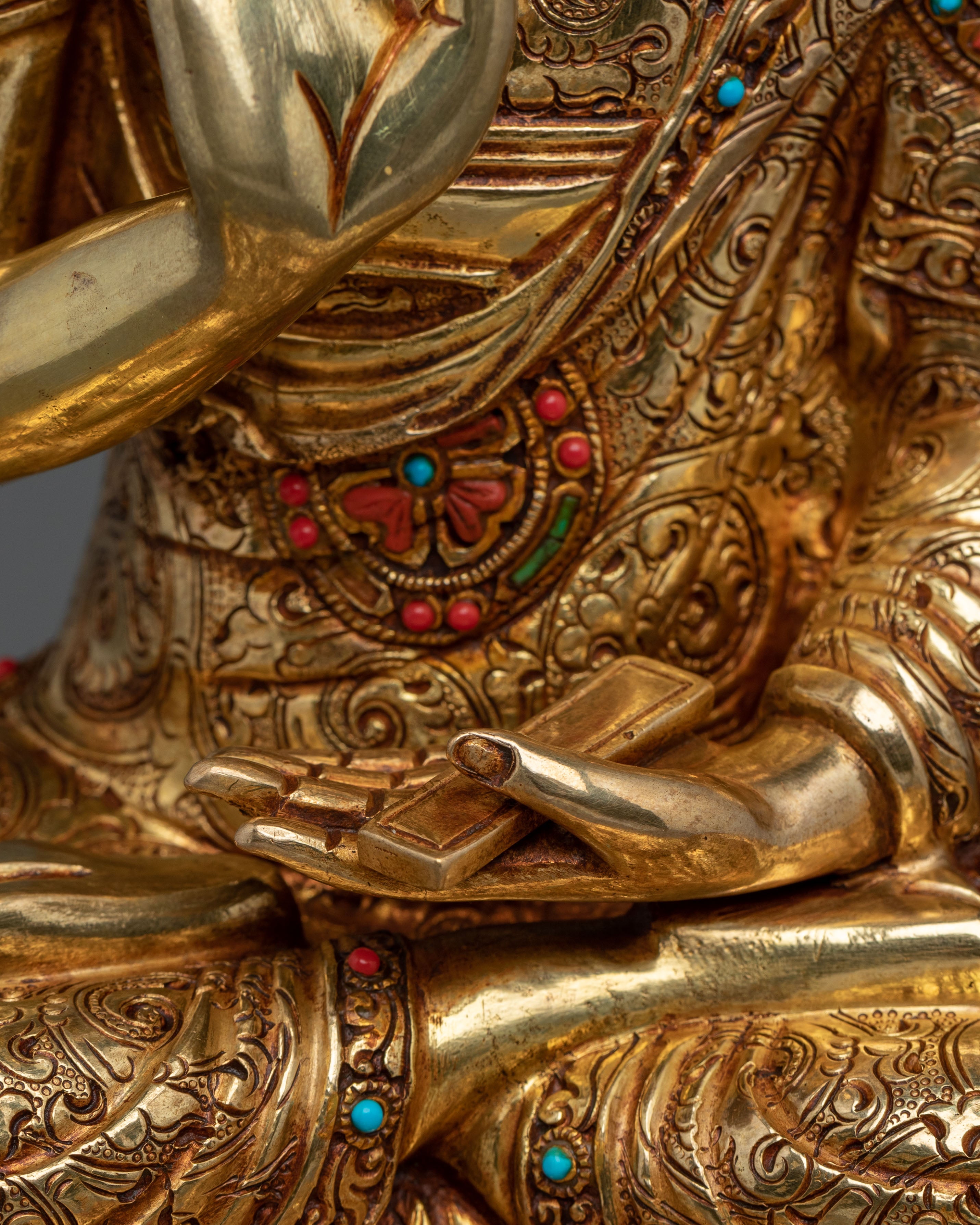Disciples of Tsongkhapa Sacred Statue | Guardians of the Gelug Lineage
