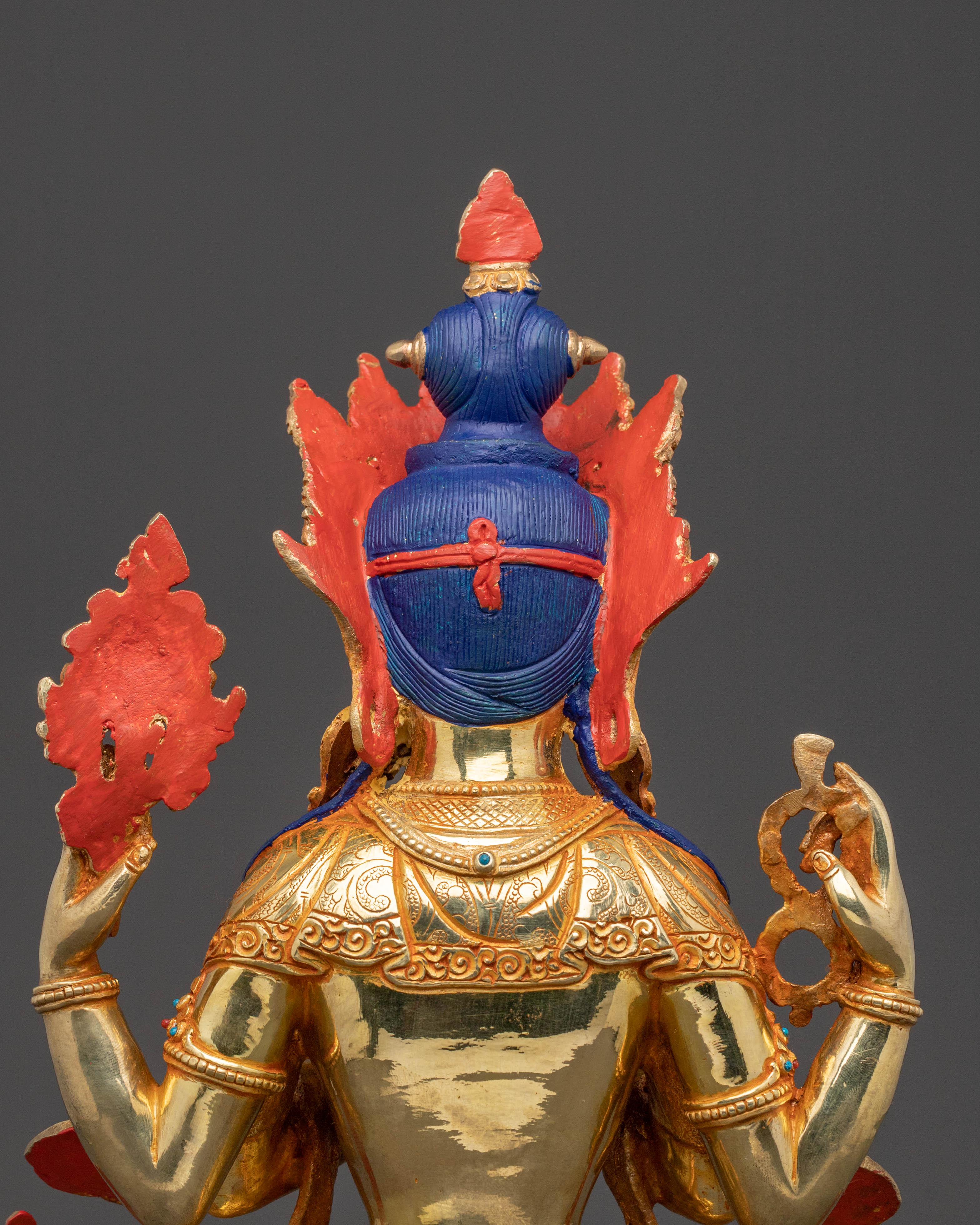 Divine Statue of Chenrezig – Handcrafted in Nepal