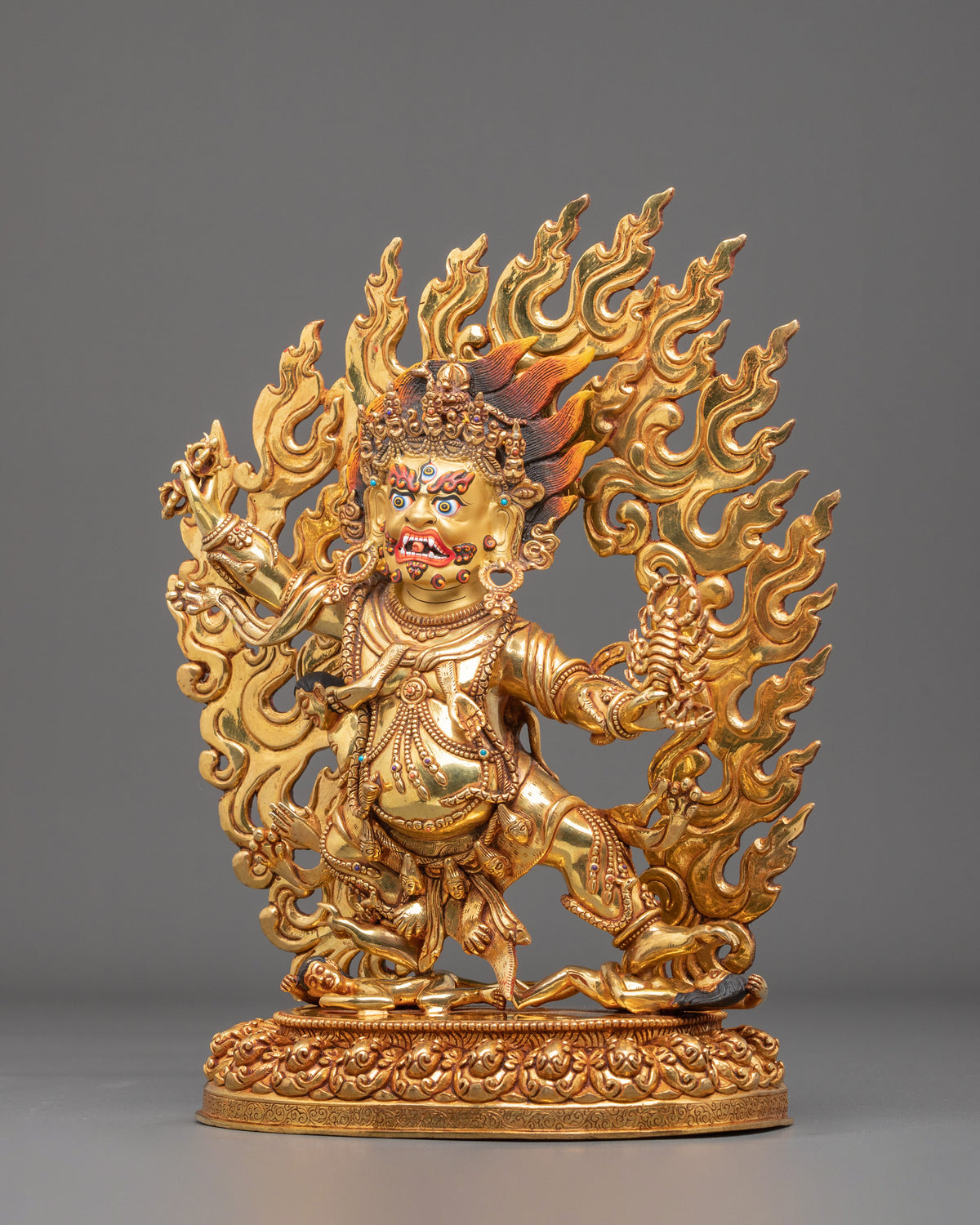 Guru Dragpo Figurine | Sacred Buddhist Protector