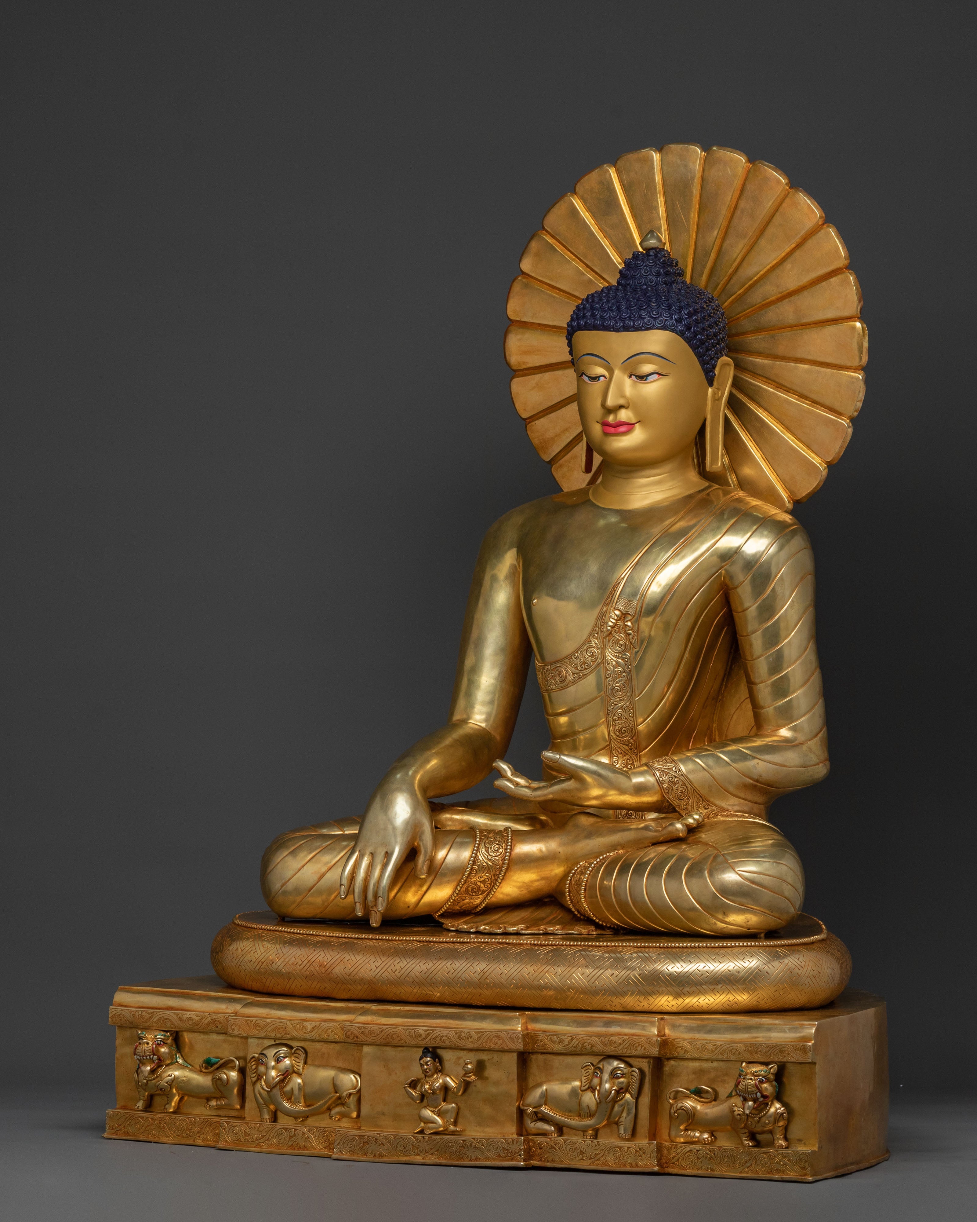 Shakyamuni Buddha Icon of Wisdom | Spiritual Home Decor
