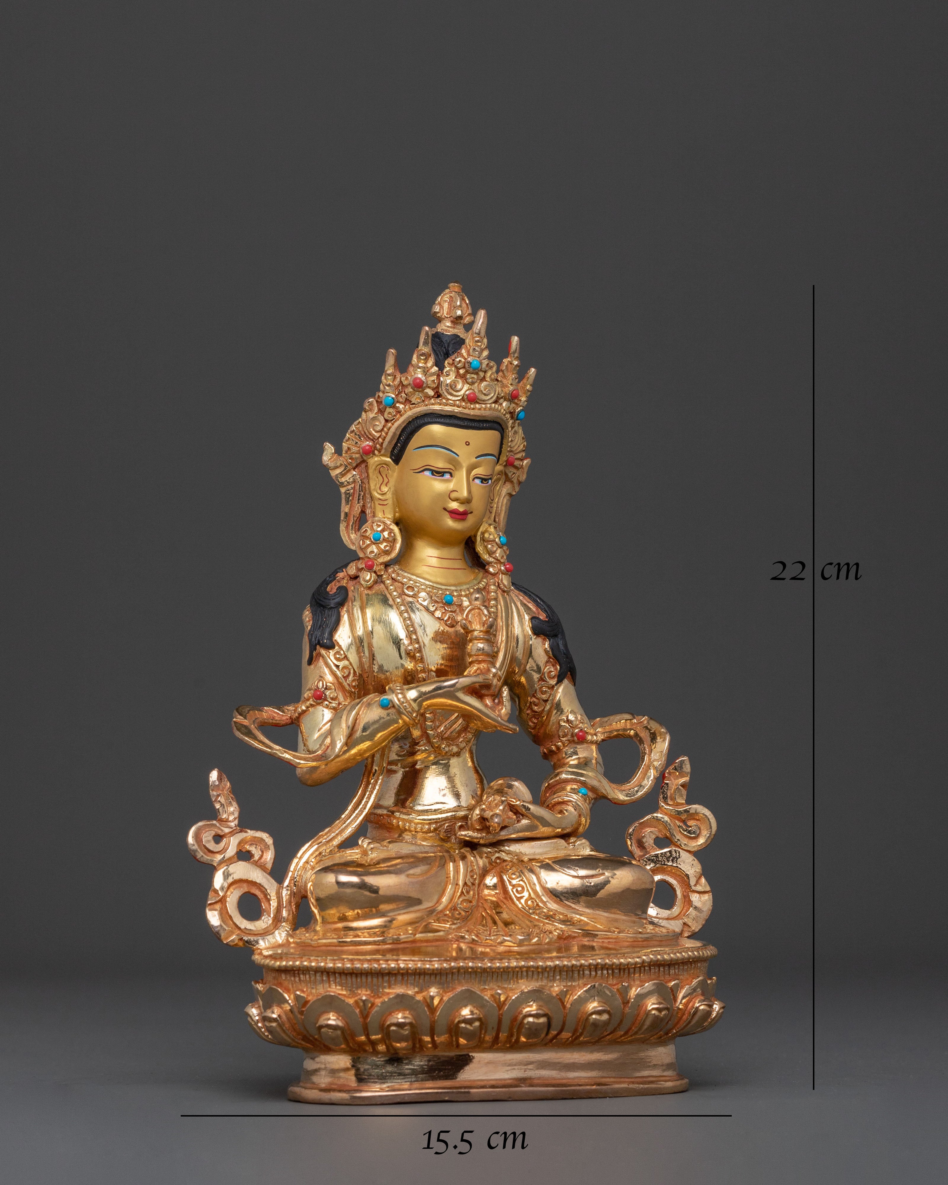 Vajrasattva Buddha Statue | Sacred Tibetan Art