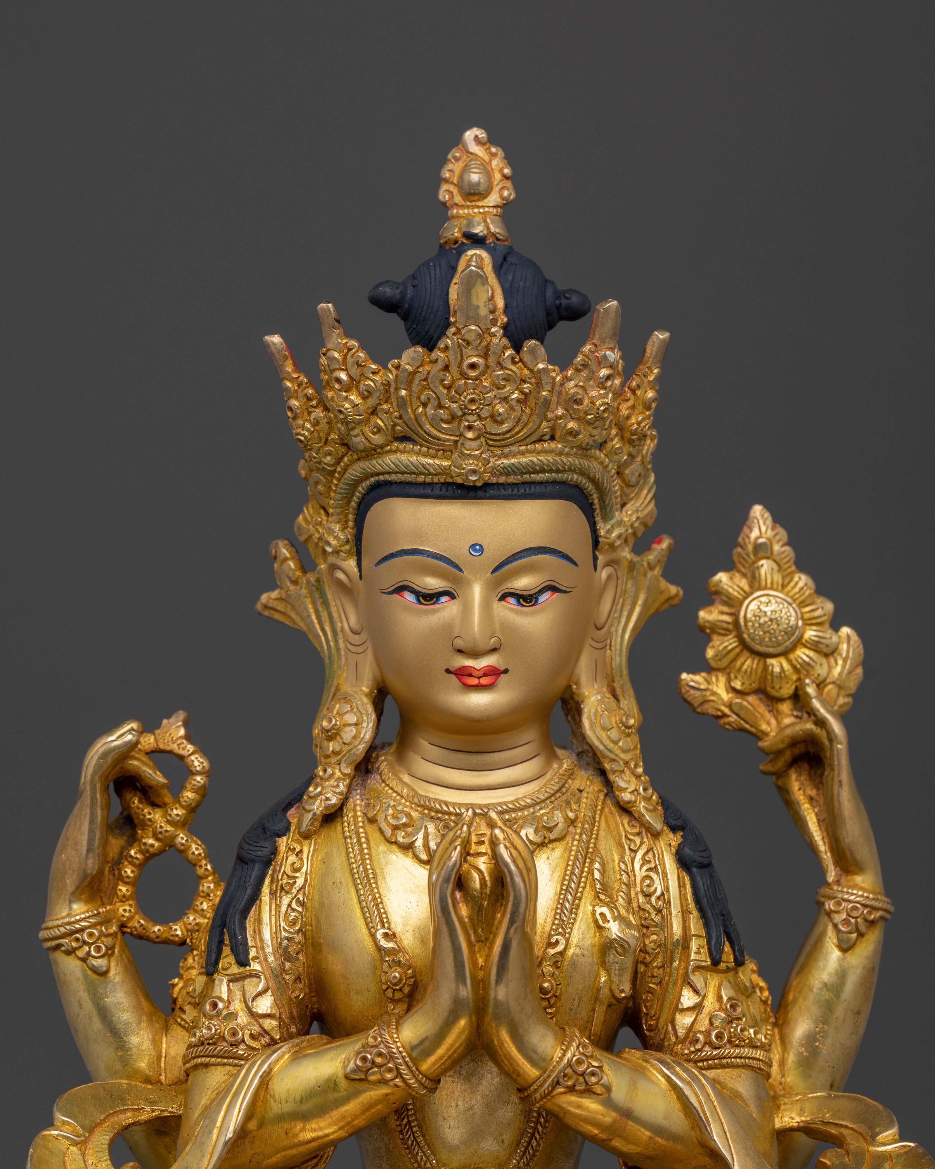 Golden Rupa of Chenrezig | Buddha of Infinite Compassion