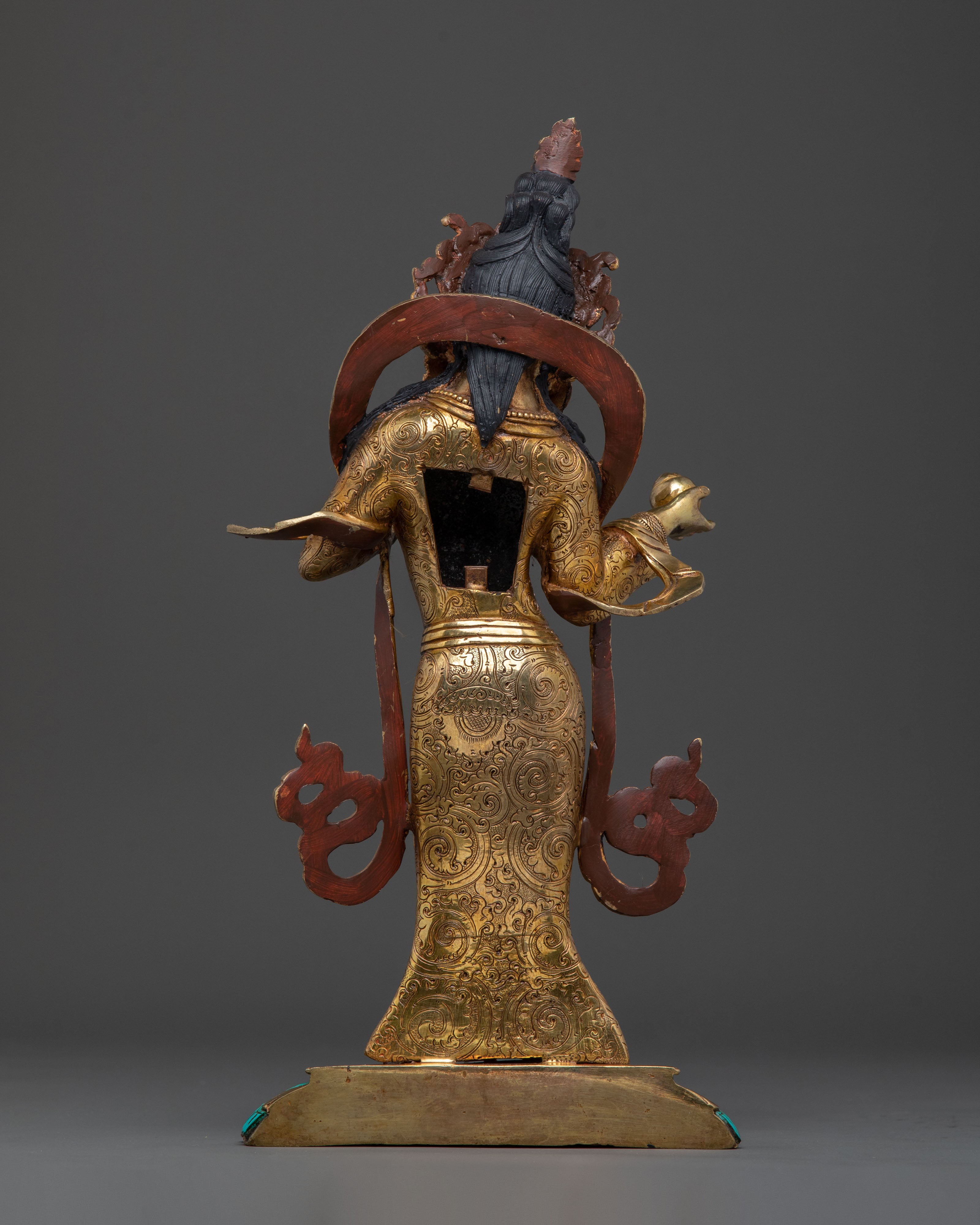 Guru Rinpoche Statue With Consort | Sacred Set