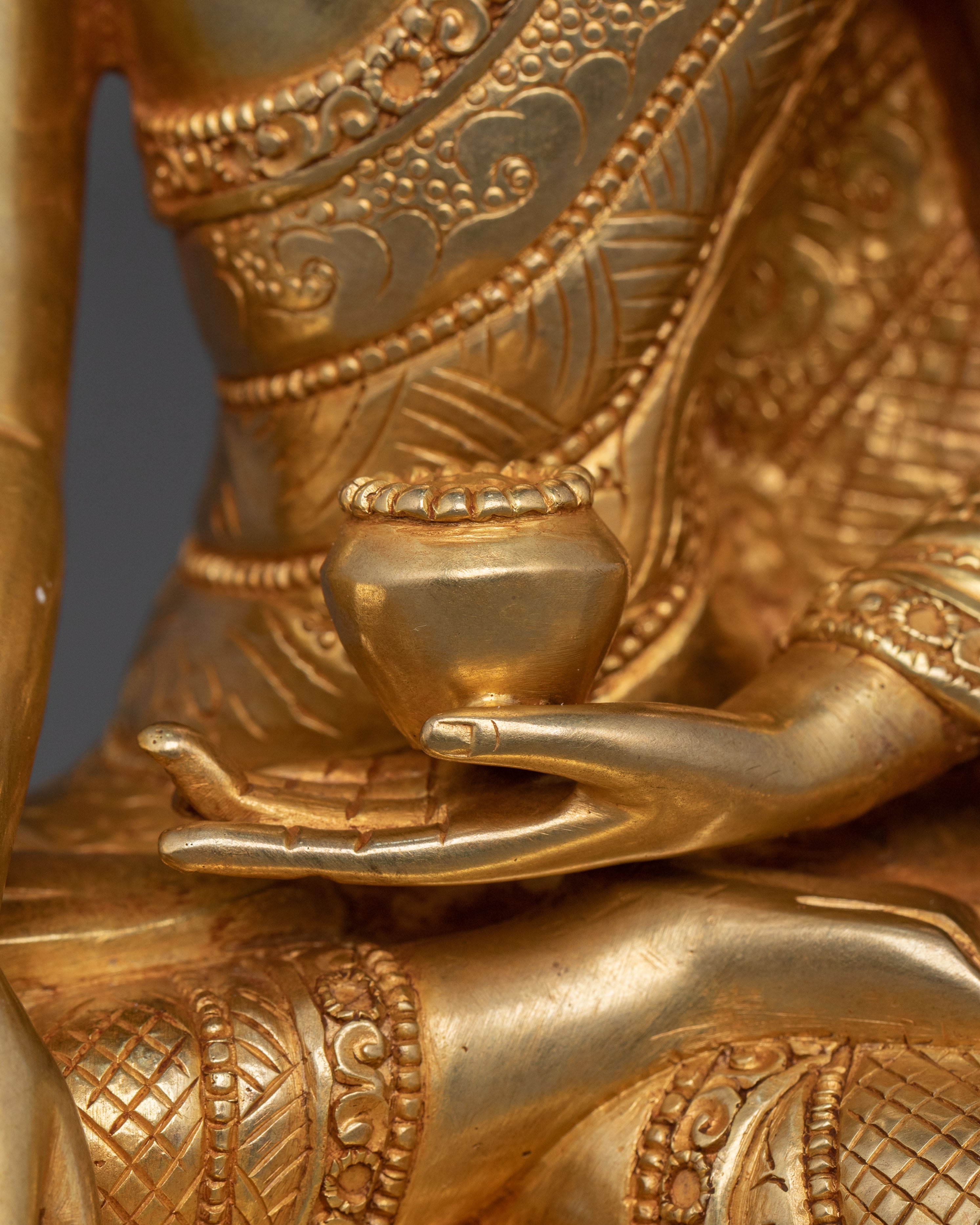 Shakyamuni Buddha Statue | Buddhist Peaceful Figurine