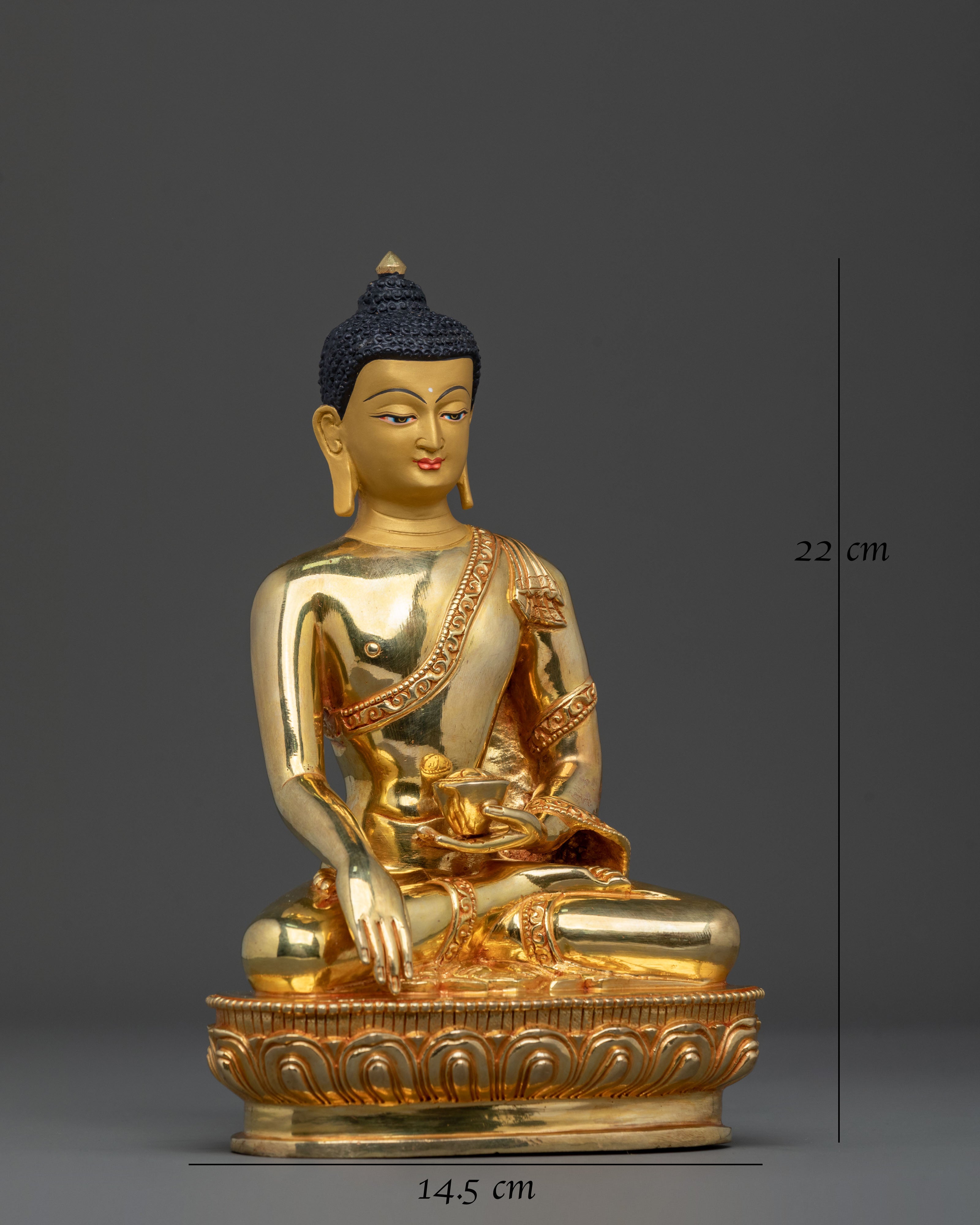 Historical Buddha Shakyamuni Sacred Sculpture