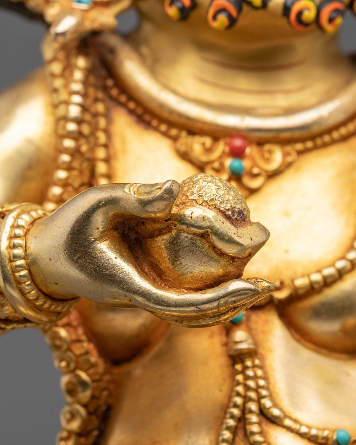 Black Dzambhala Statue | Tibetan Buddhist Protector